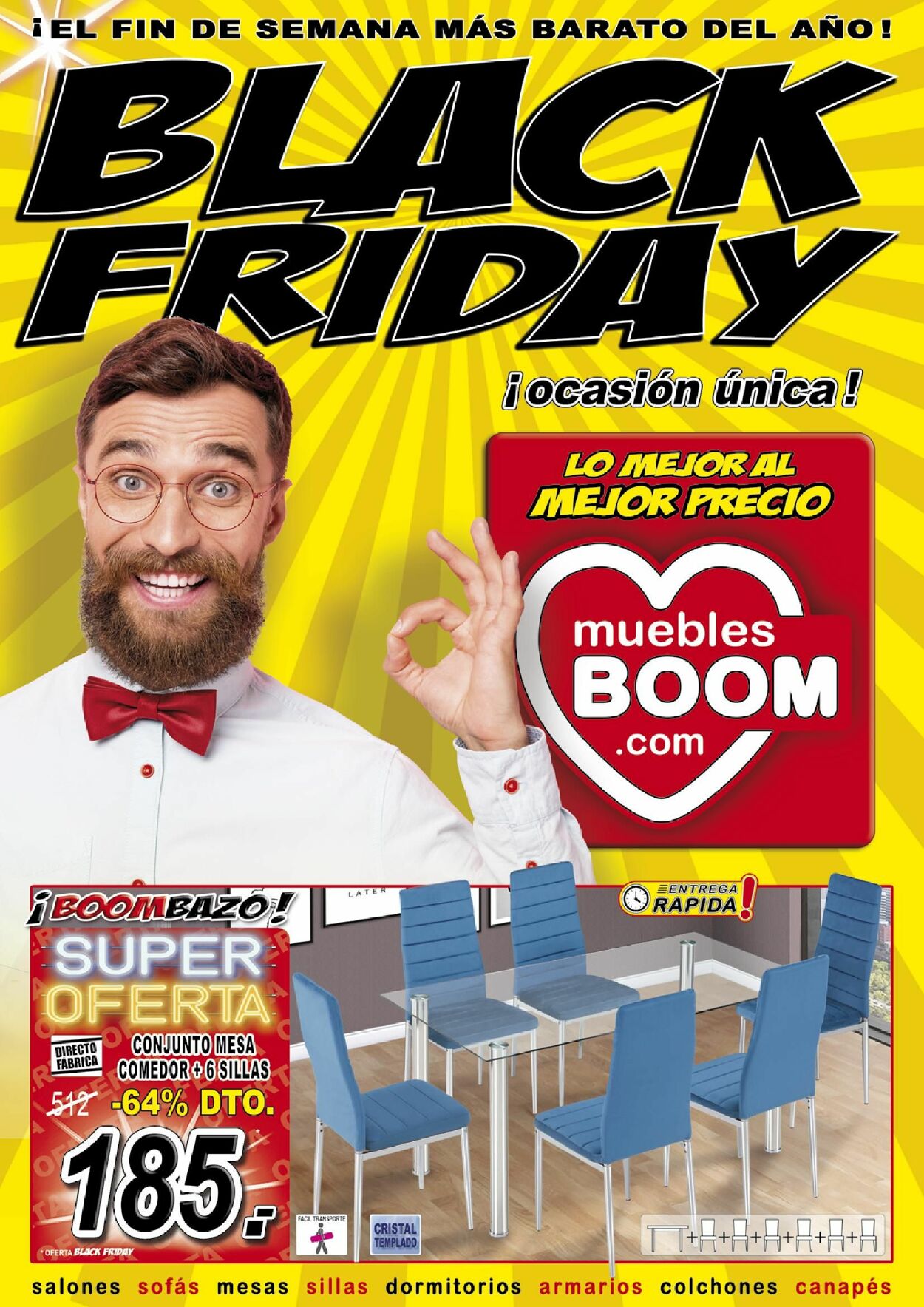 Folleto Muebles boom 25.11.2022 - 28.11.2022