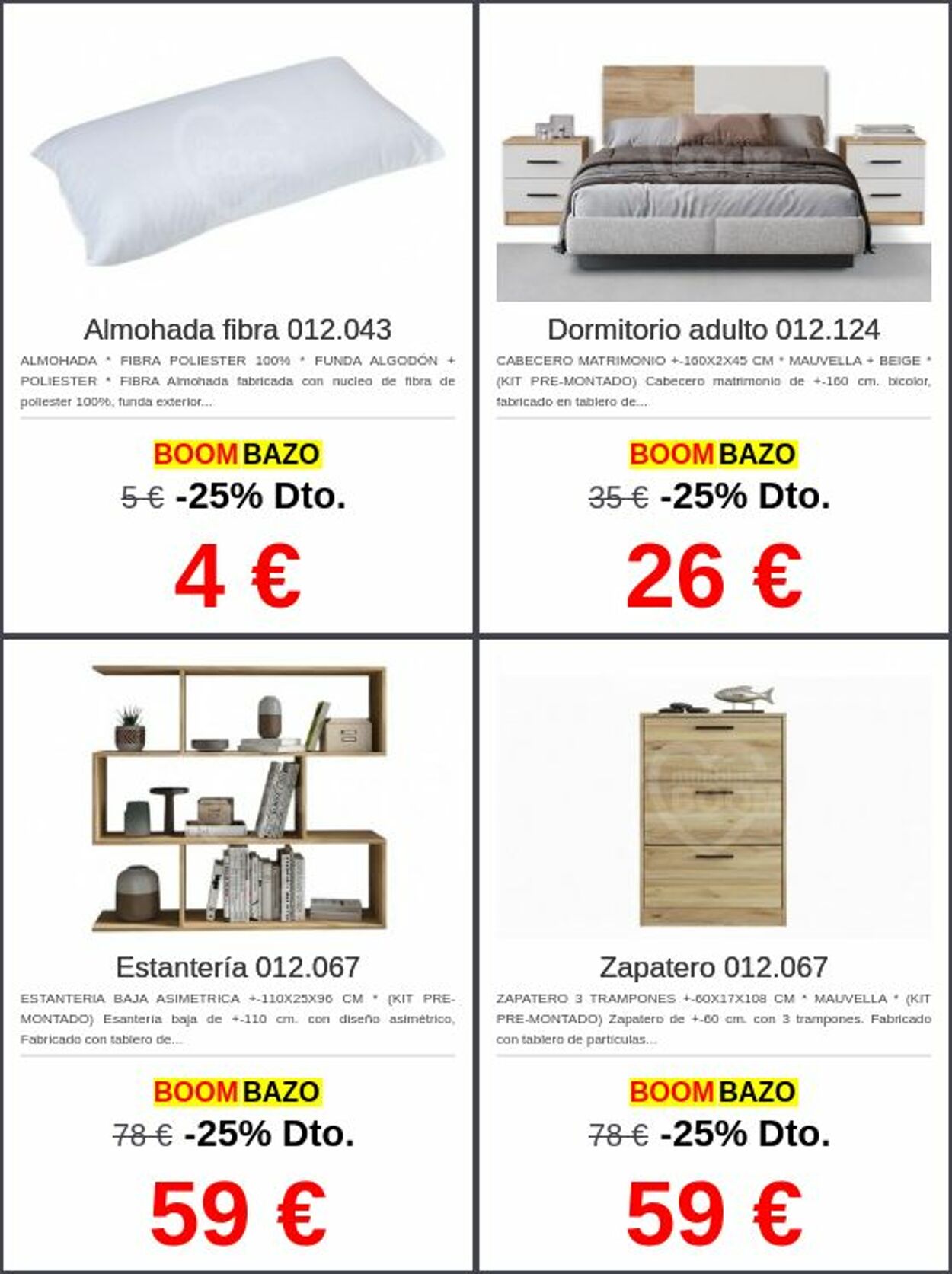 Folleto Muebles boom 13.04.2026 - 22.04.2026