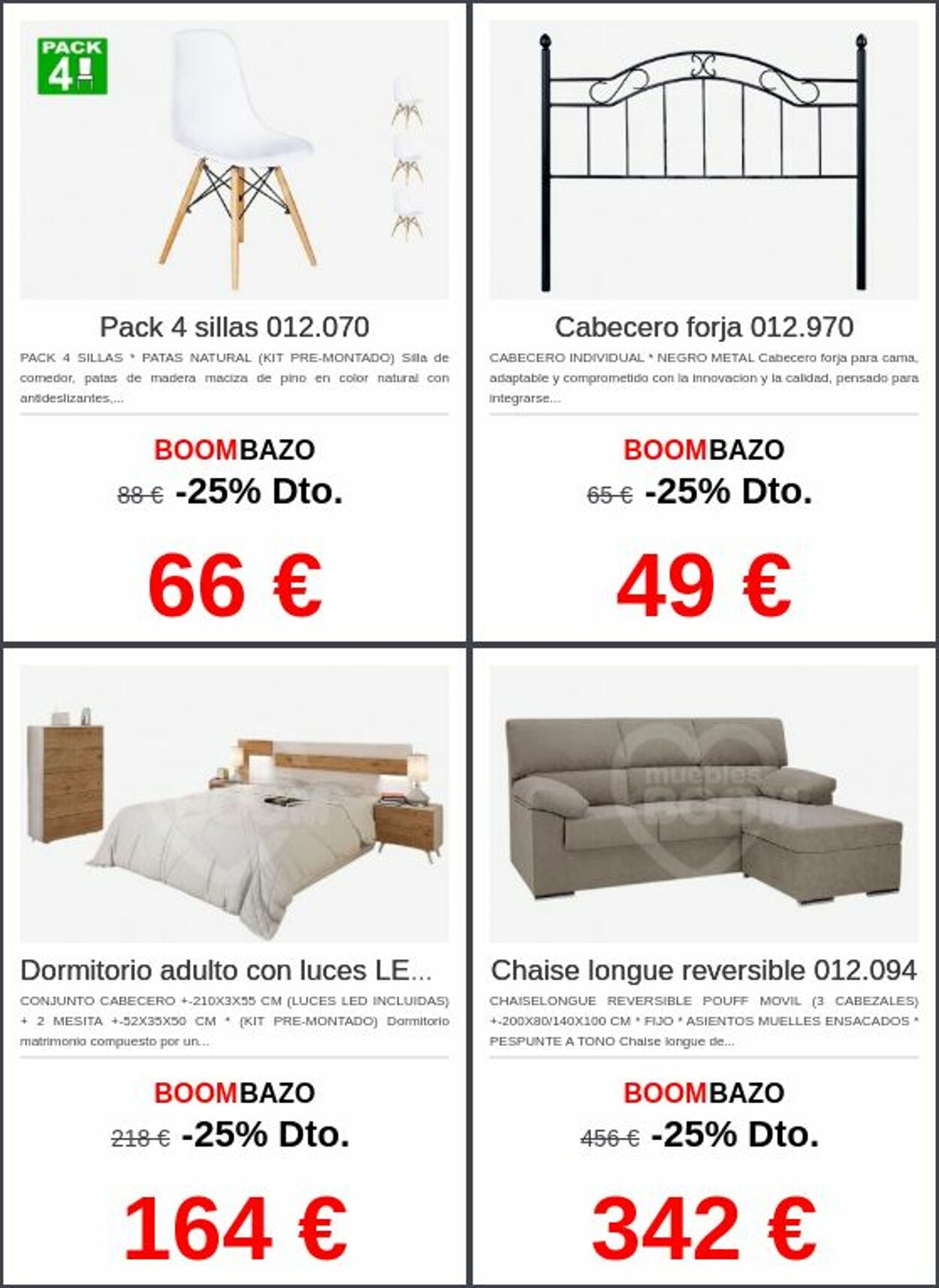 Folleto Muebles boom 02.06.2025 - 11.06.2025
