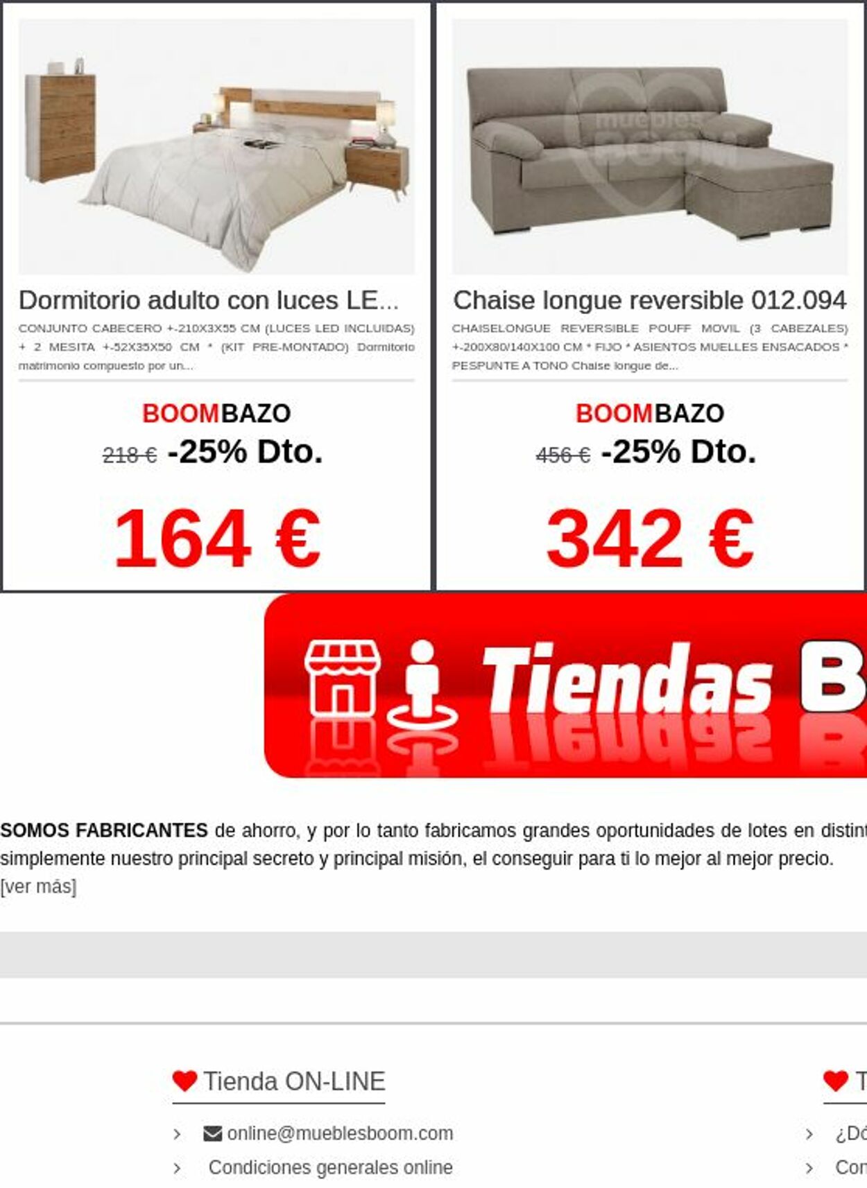 Folleto Muebles boom 02.06.2025 - 11.06.2025