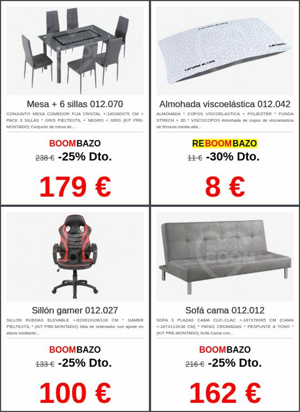 Folleto Muebles boom 02.06.2025 - 11.06.2025
