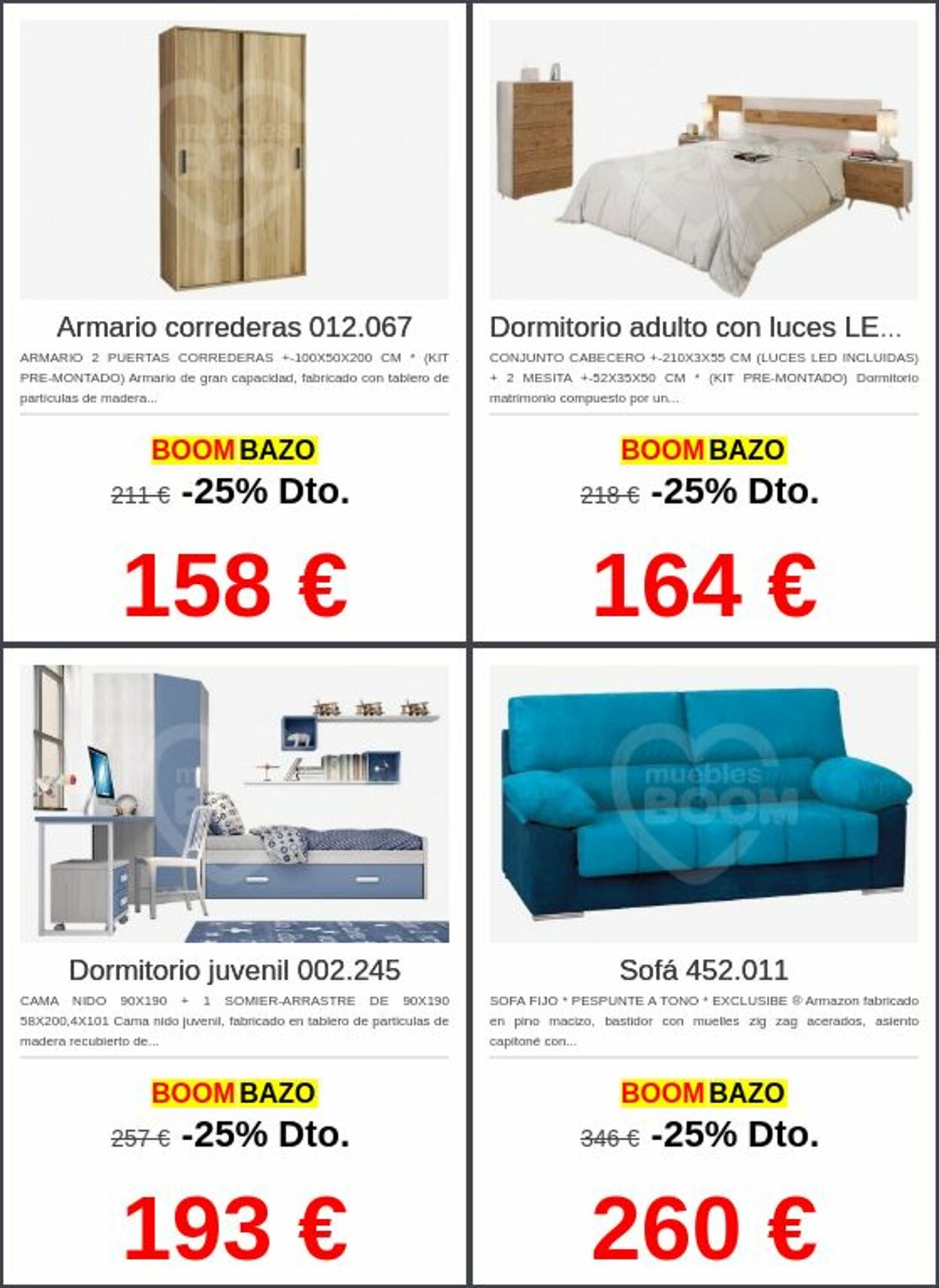 Folleto Muebles boom 30.06.2025 - 09.07.2025