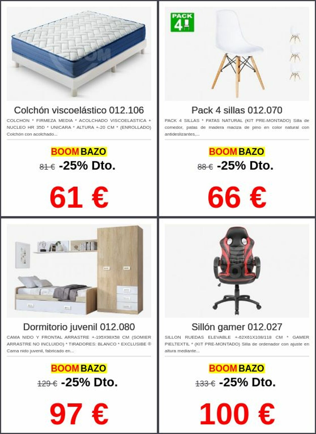Folleto Muebles boom 30.06.2025 - 09.07.2025