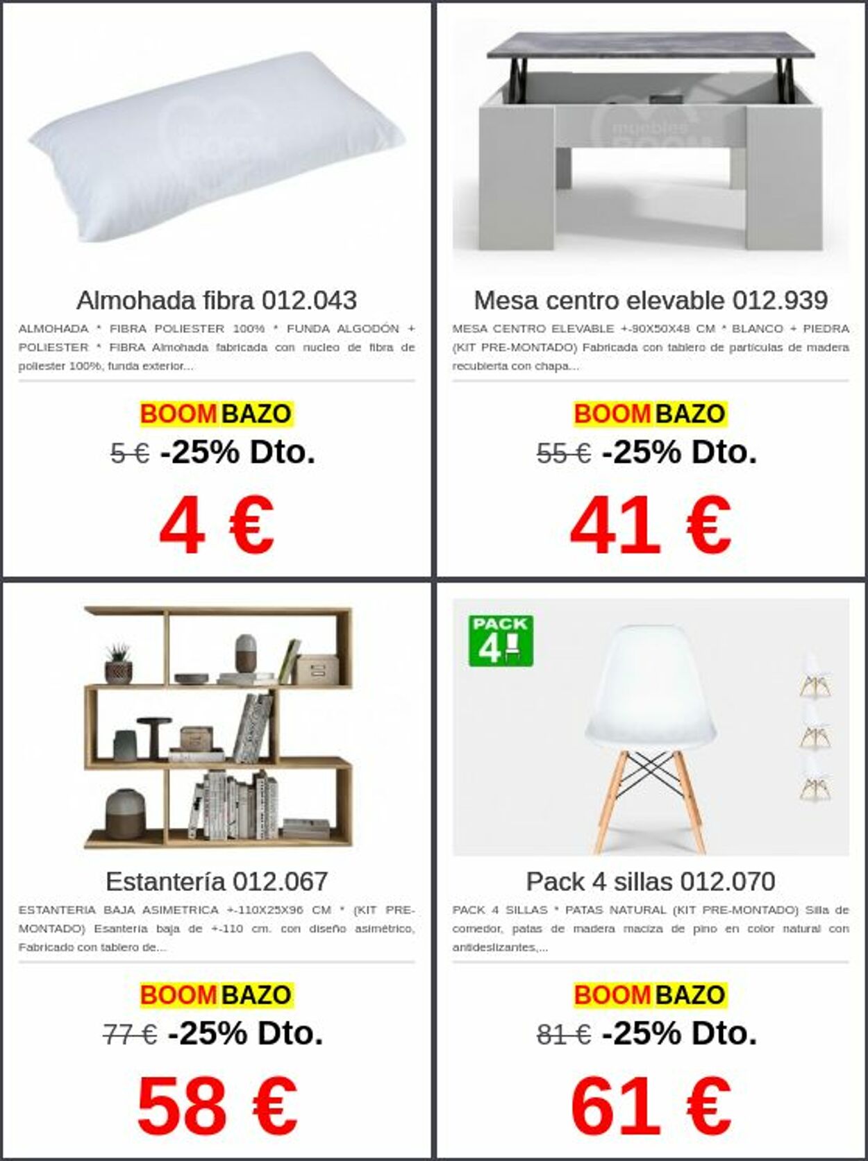 Folleto Muebles boom 23.03.2026 - 01.04.2026