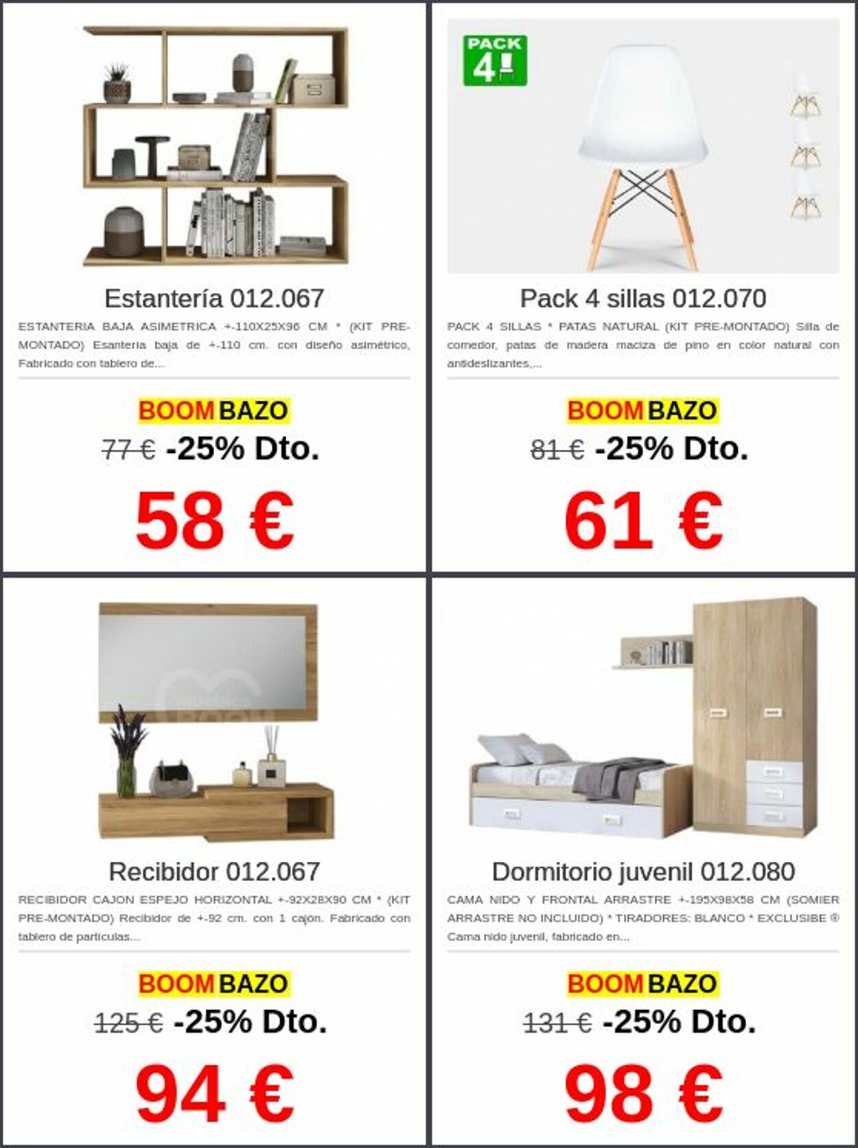 Folleto Muebles boom 23.03.2026 - 01.04.2026