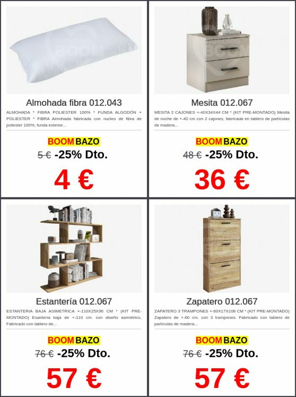 Folleto Muebles boom 07.07.2025 - 16.07.2025