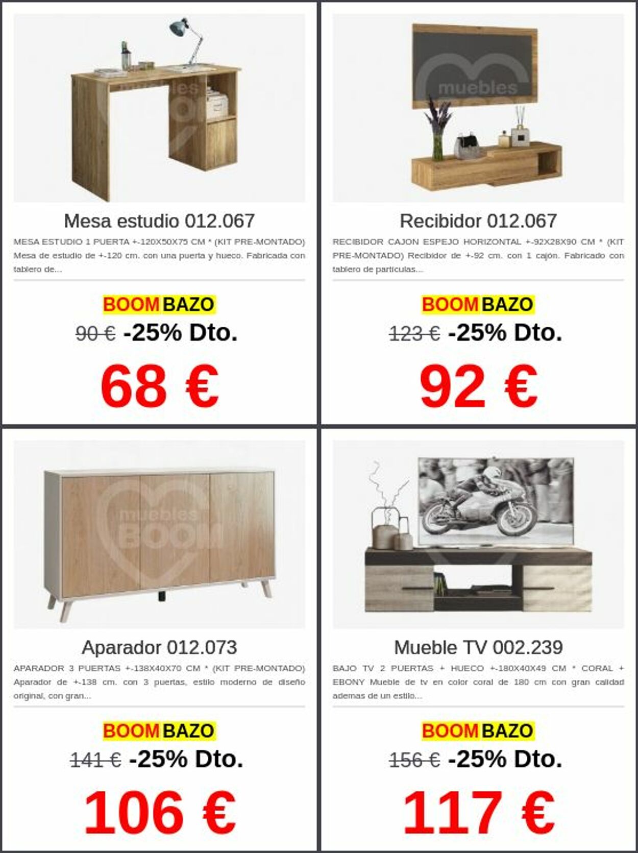 Folleto Muebles boom 07.07.2025 - 16.07.2025