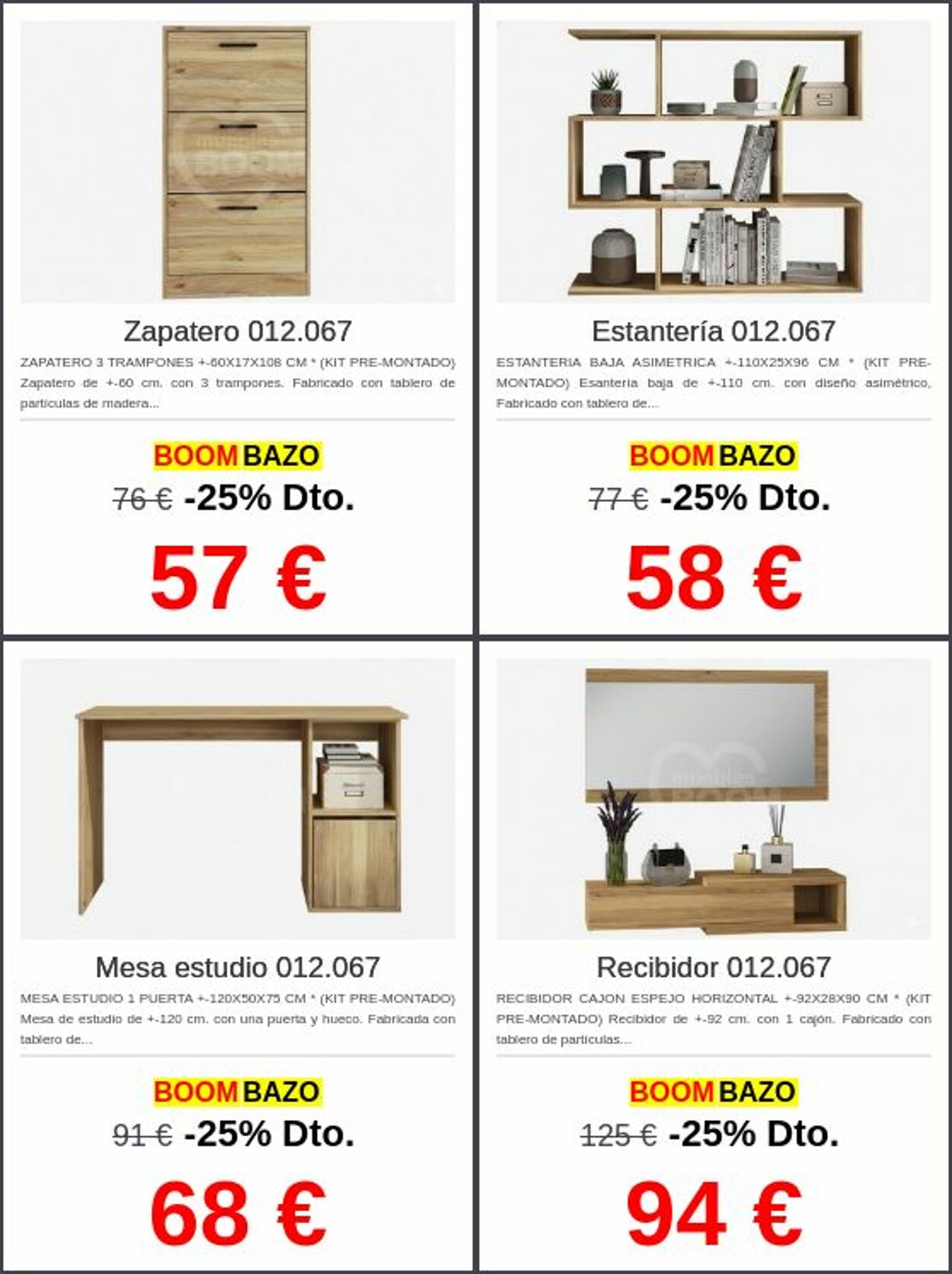 Folleto Muebles boom 15.12.2025 - 24.12.2025