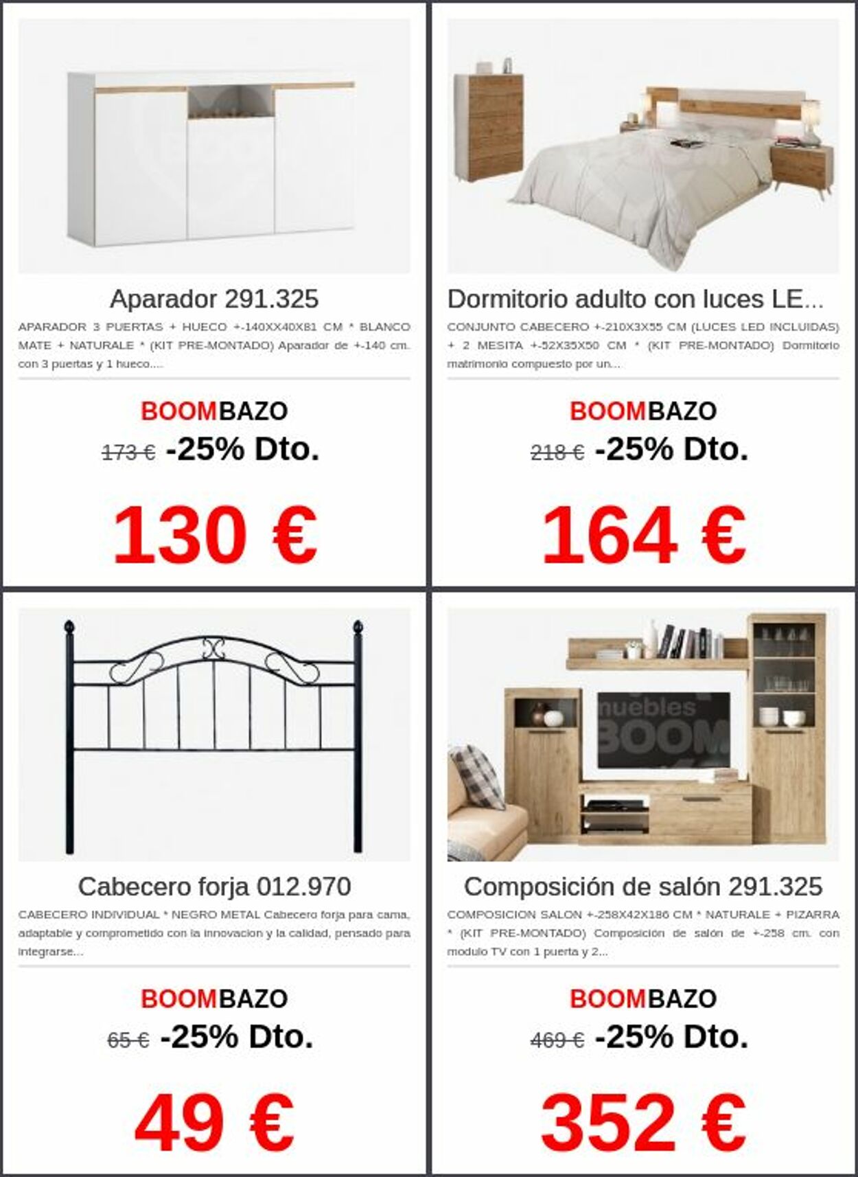 Folleto Muebles boom 16.06.2025 - 25.06.2025