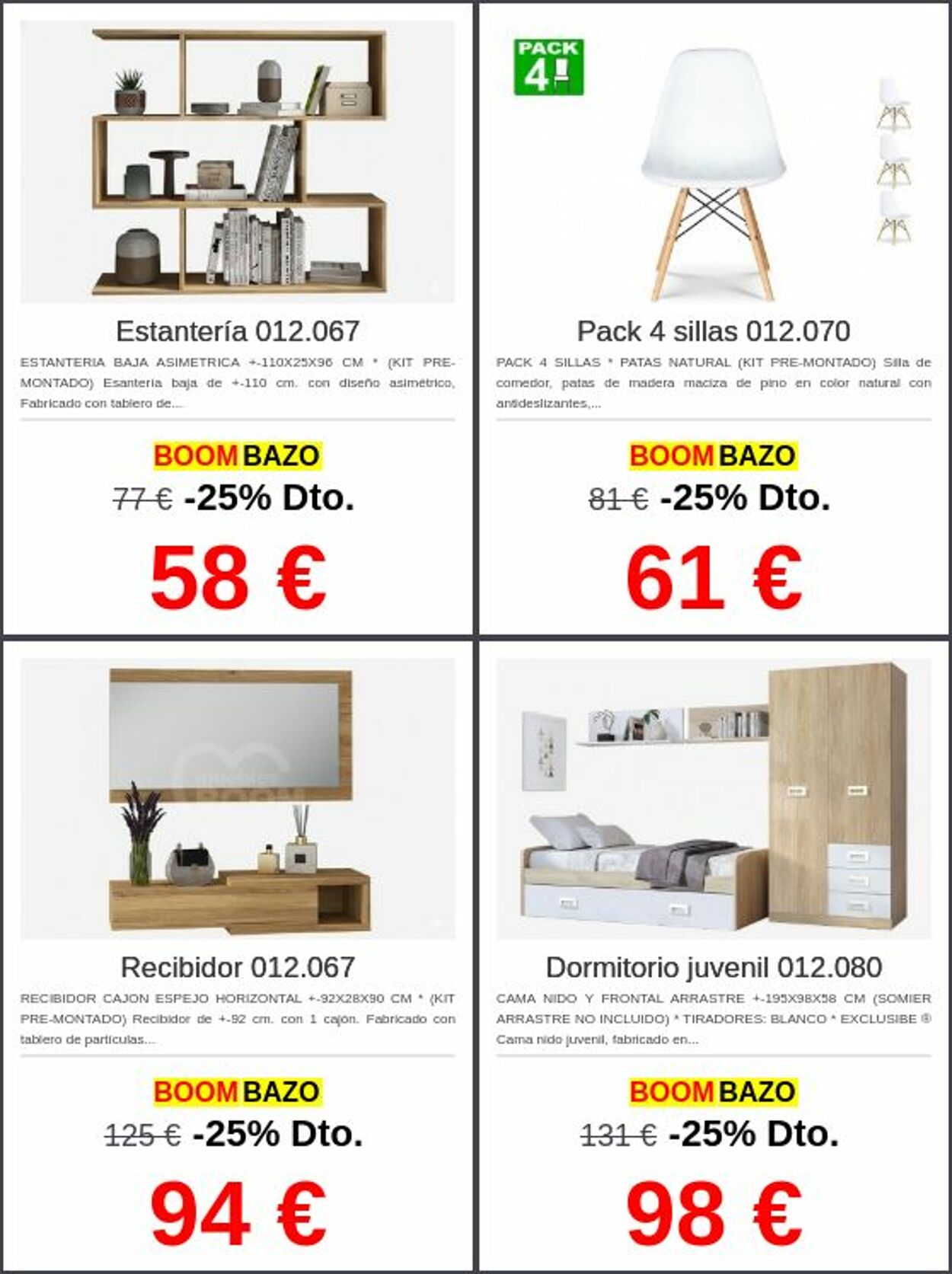 Folleto Muebles boom 16.02.2026 - 25.02.2026