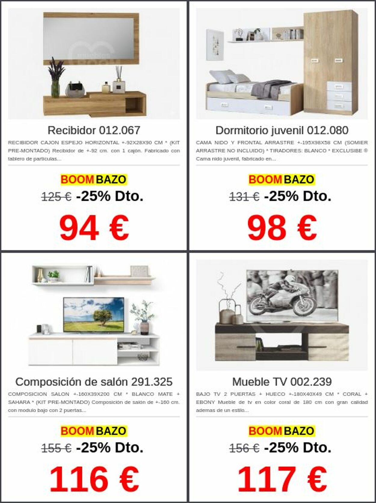 Folleto Muebles boom 16.02.2026 - 25.02.2026