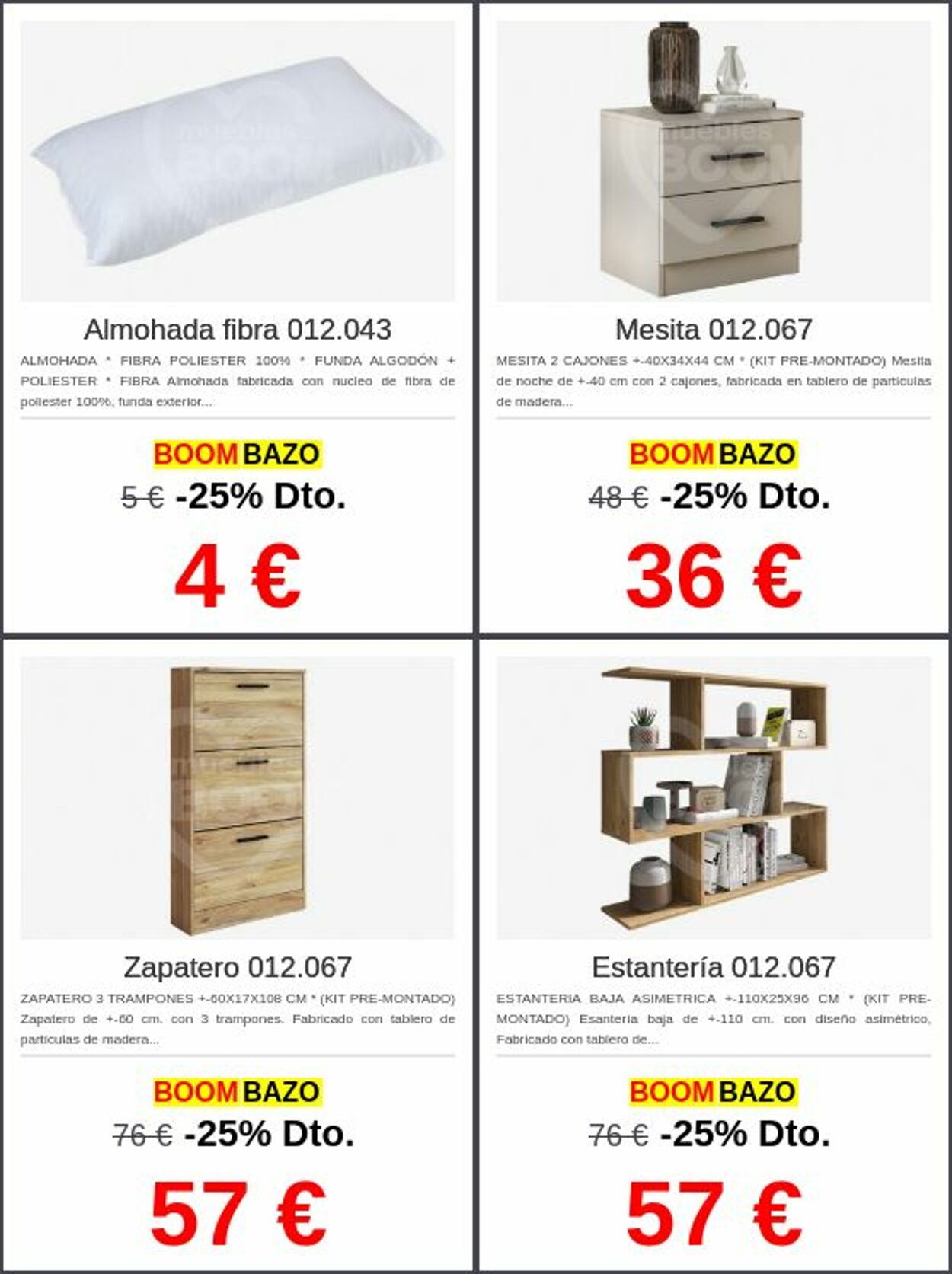 Folleto Muebles boom 21.07.2025 - 30.07.2025
