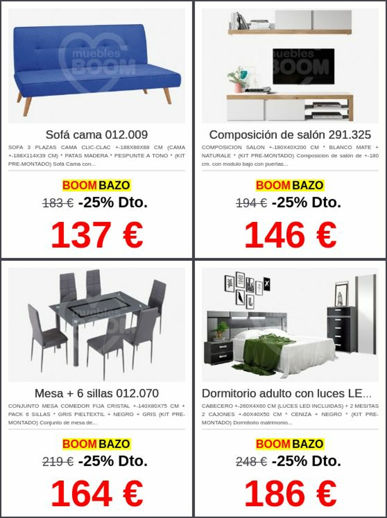 Folleto Muebles boom 21.07.2025 - 30.07.2025