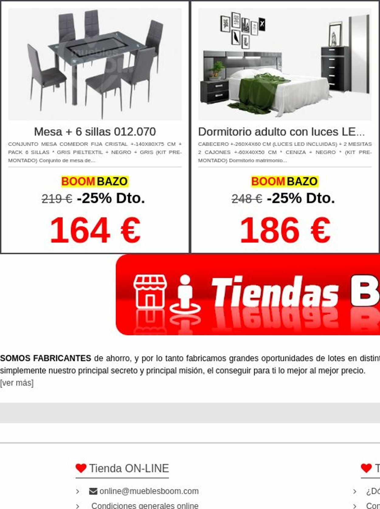 Folleto Muebles boom 21.07.2025 - 30.07.2025