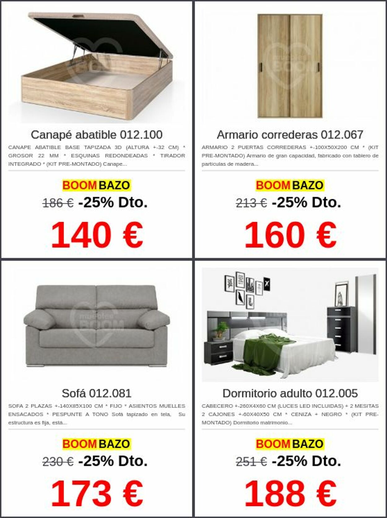 Folleto Muebles boom 09.03.2026 - 18.03.2026