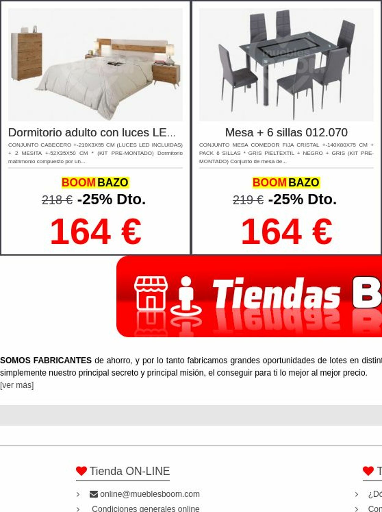 Folleto Muebles boom 01.09.2025 - 10.09.2025