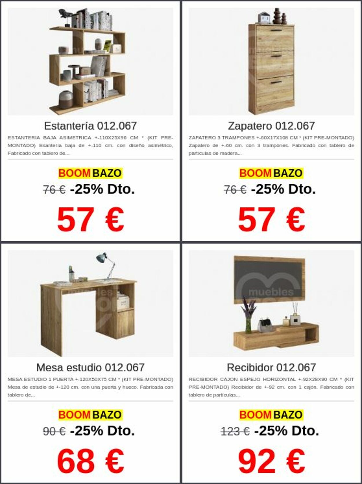 Folleto Muebles boom 14.07.2025 - 23.07.2025
