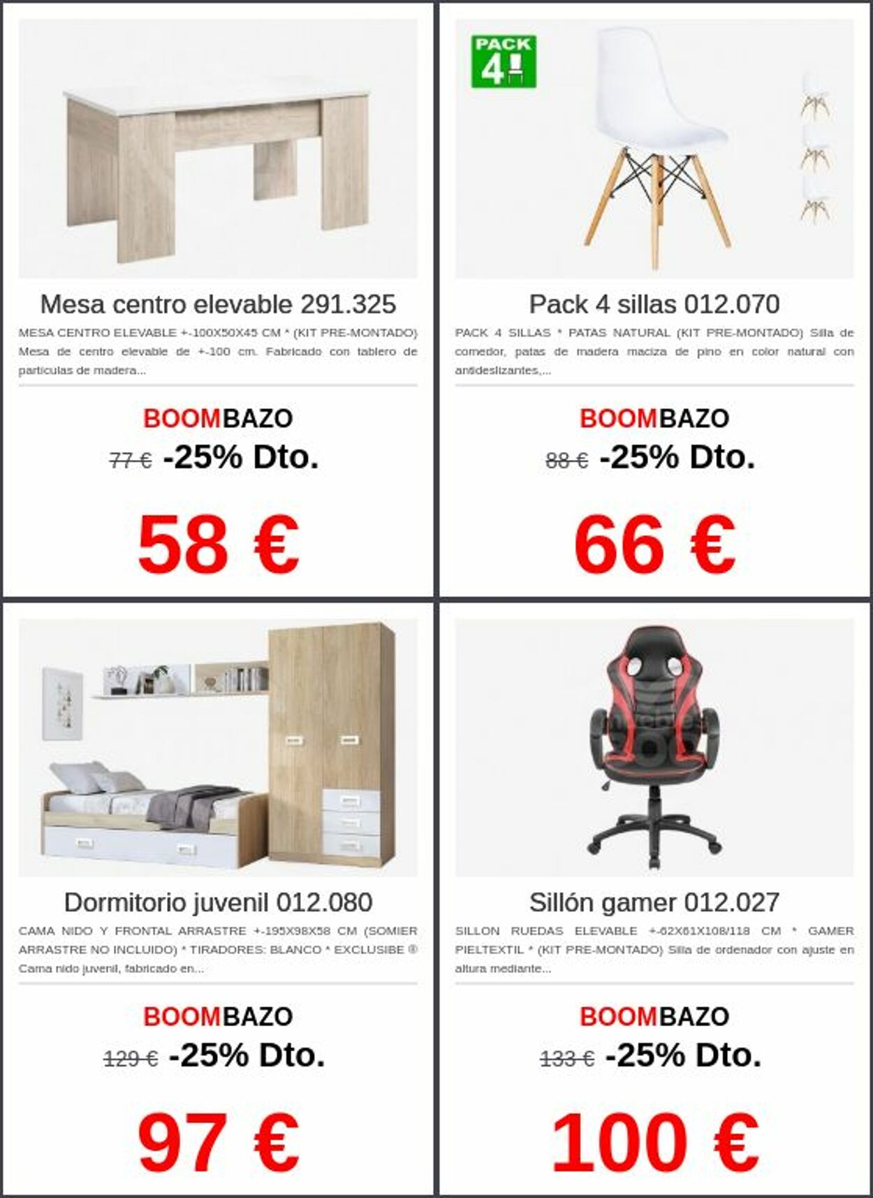 Folleto Muebles boom 23.06.2025 - 02.07.2025