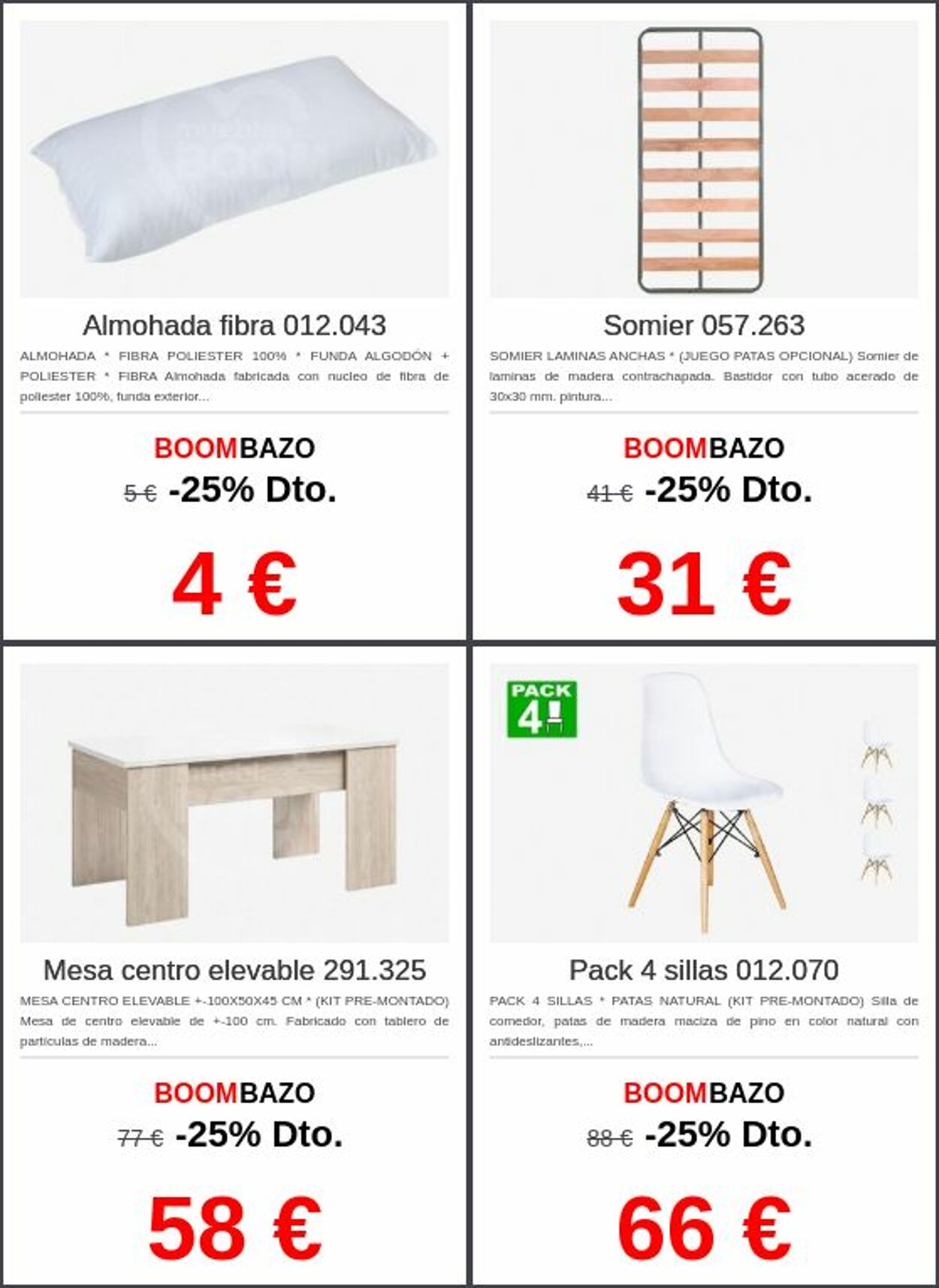 Folleto Muebles boom 23.06.2025 - 02.07.2025