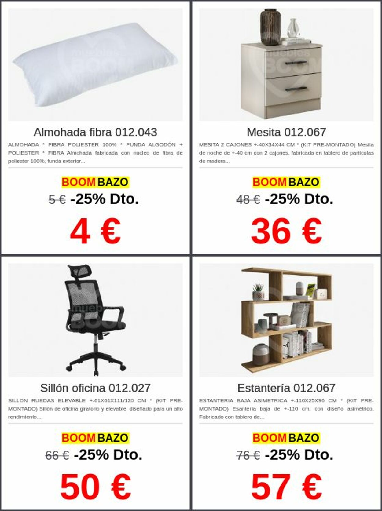 Folleto Muebles boom 15.09.2025 - 24.09.2025