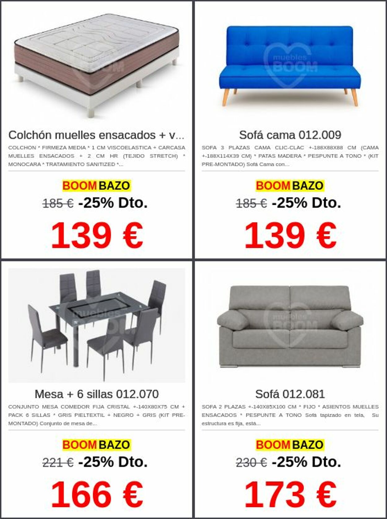 Folleto Muebles boom 02.03.2026 - 11.03.2026