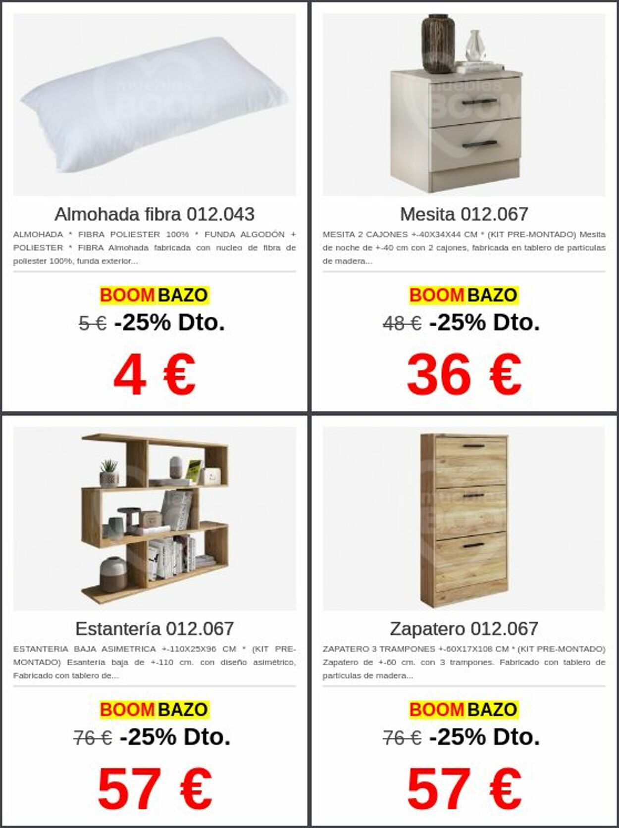 Folleto Muebles boom 11.08.2025 - 20.08.2025