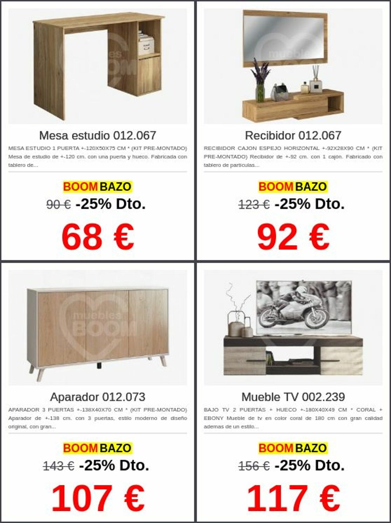 Folleto Muebles boom 18.08.2025 - 27.08.2025