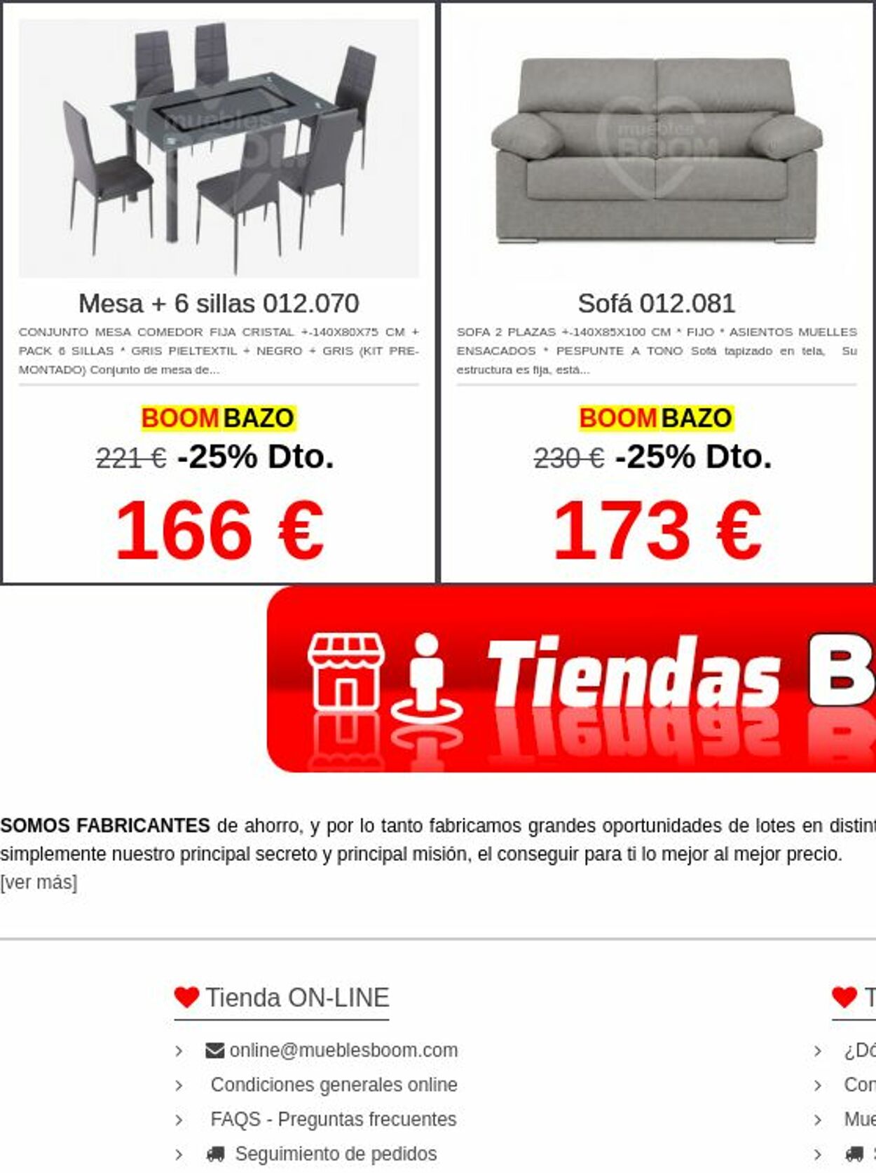 Folleto Muebles boom 23.02.2026 - 04.03.2026