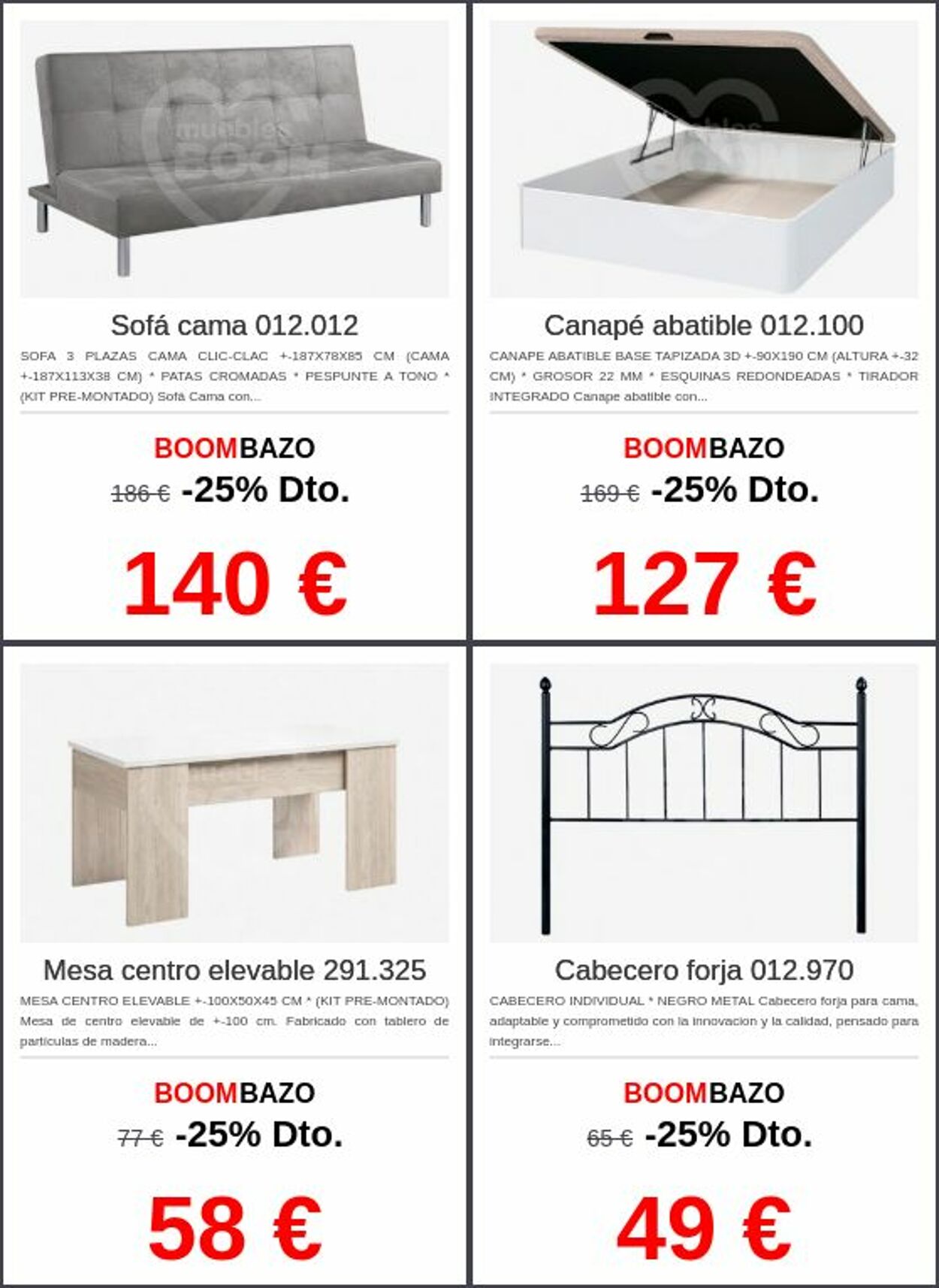 Folleto Muebles boom 09.06.2025 - 18.06.2025