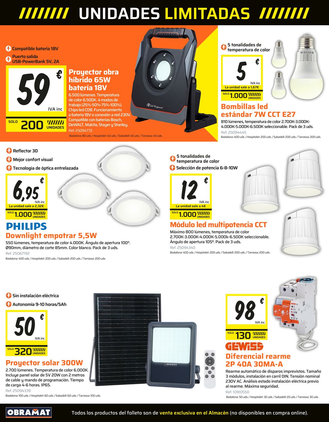 Folleto Obramat - Bricomart 20.06.2025 - 07.07.2025