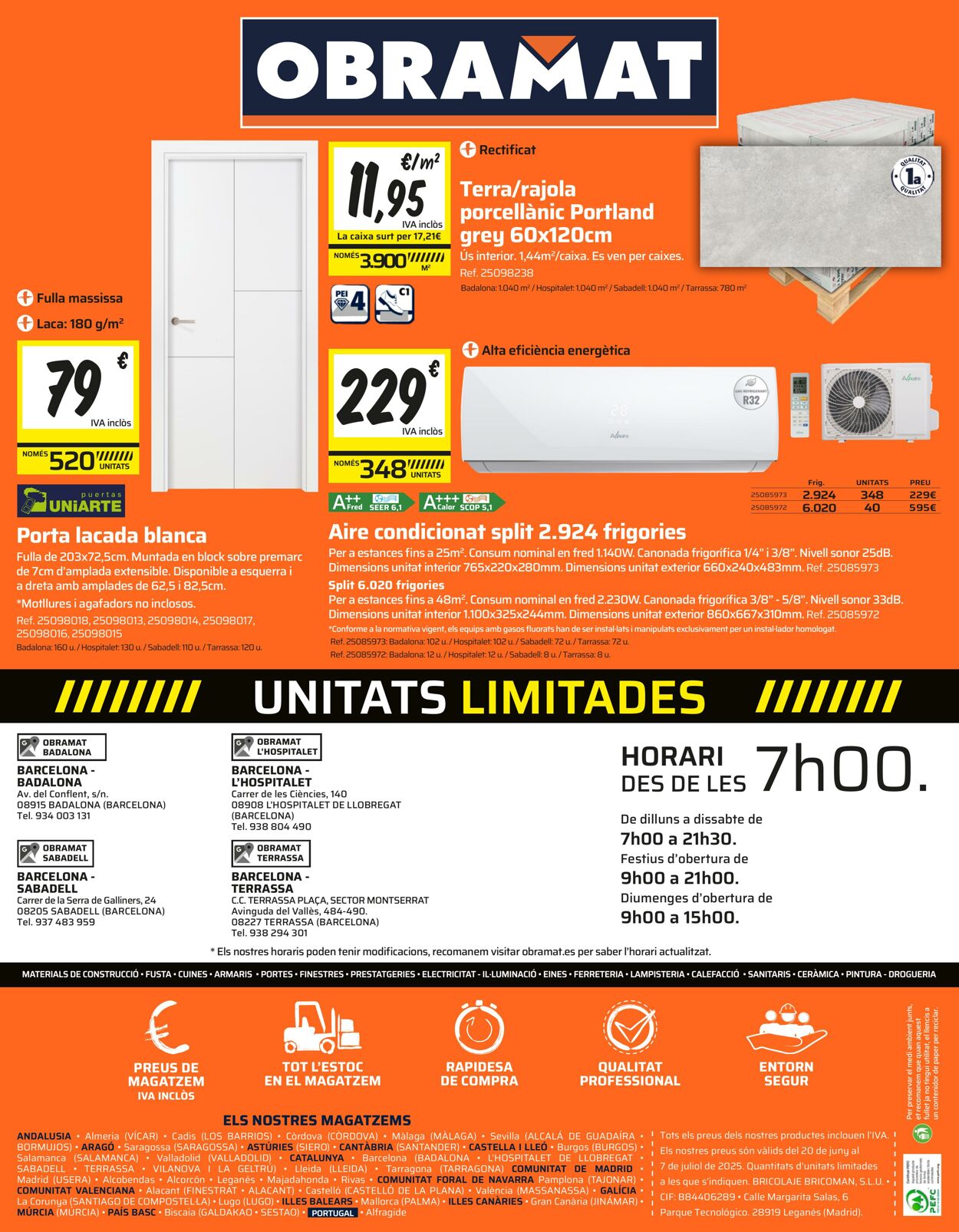 Folleto Obramat - Bricomart 20.06.2025 - 07.07.2025