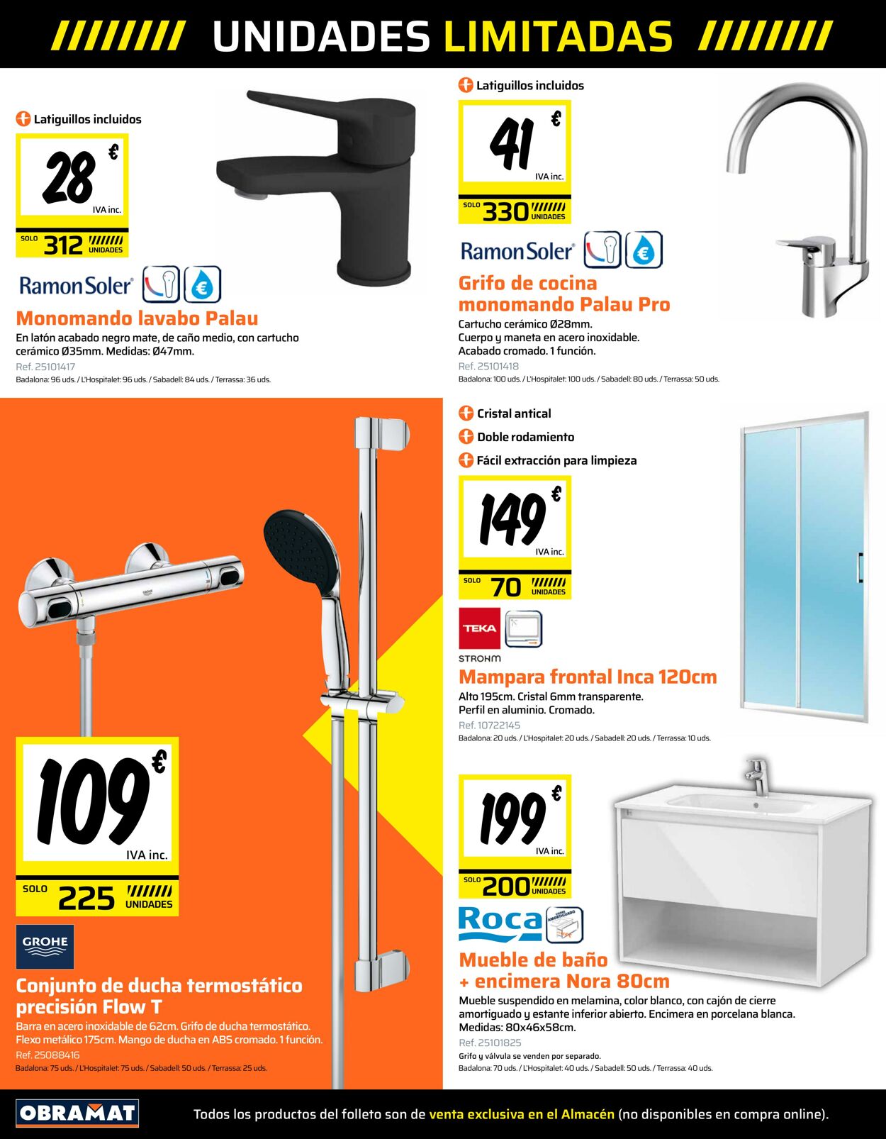 Folleto Obramat - Bricomart 19.09.2025 - 06.10.2025