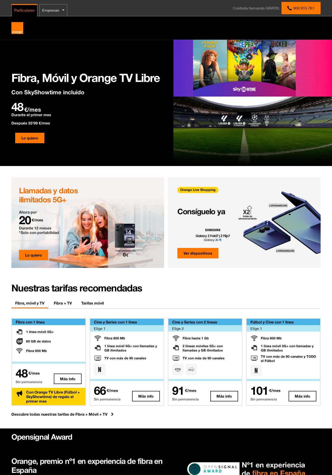 Folleto Orange 21.07.2025 - 30.07.2025