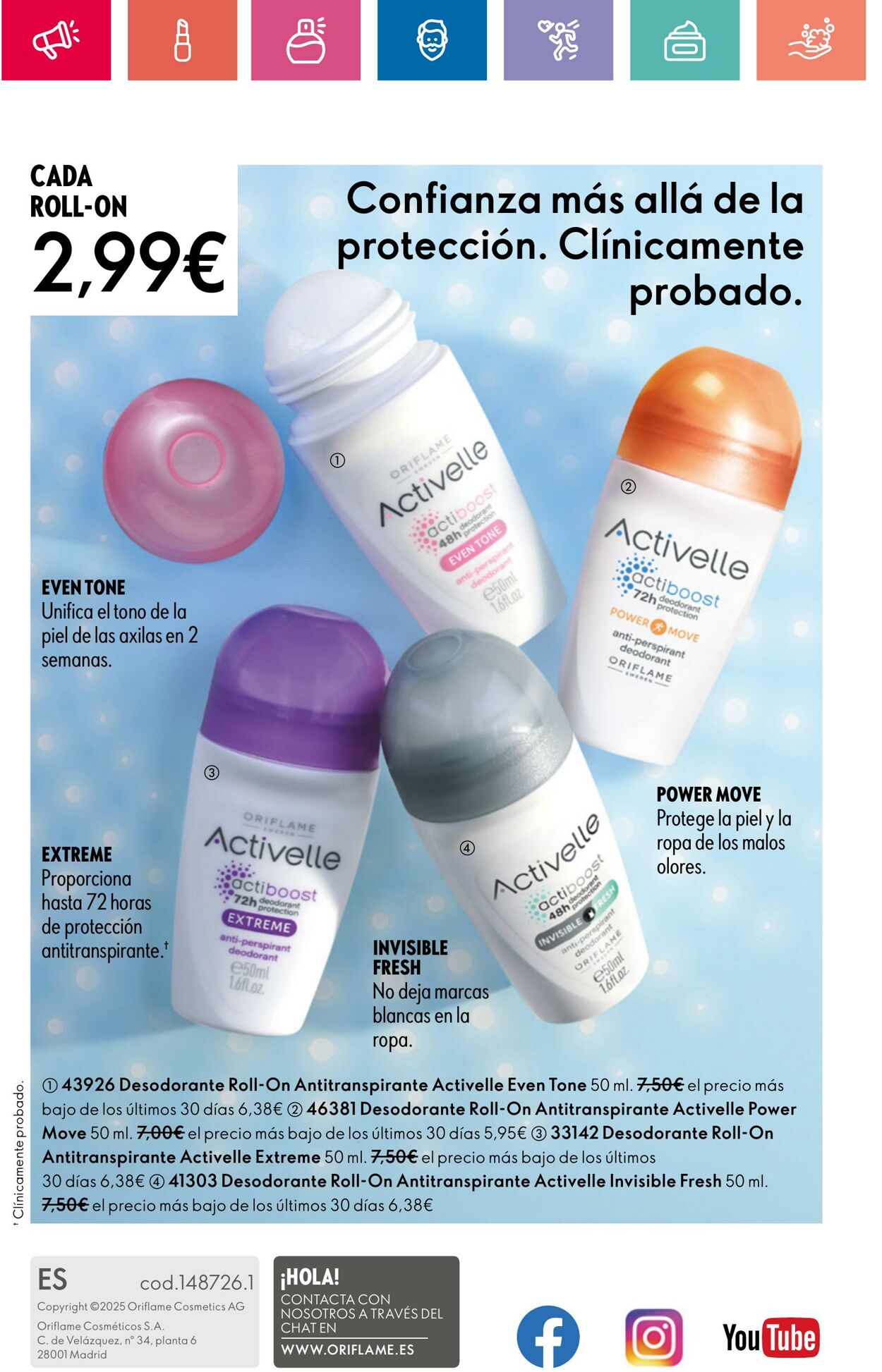 Folleto Oriflame 05.01.2025 - 25.01.2025