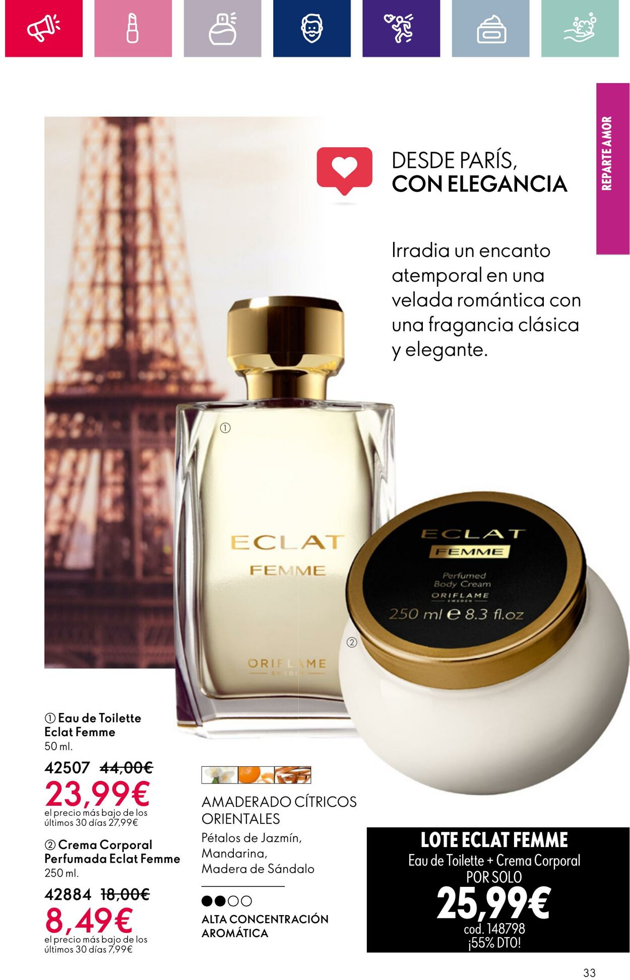 Folleto Oriflame 23.01.2024 - 12.02.2024