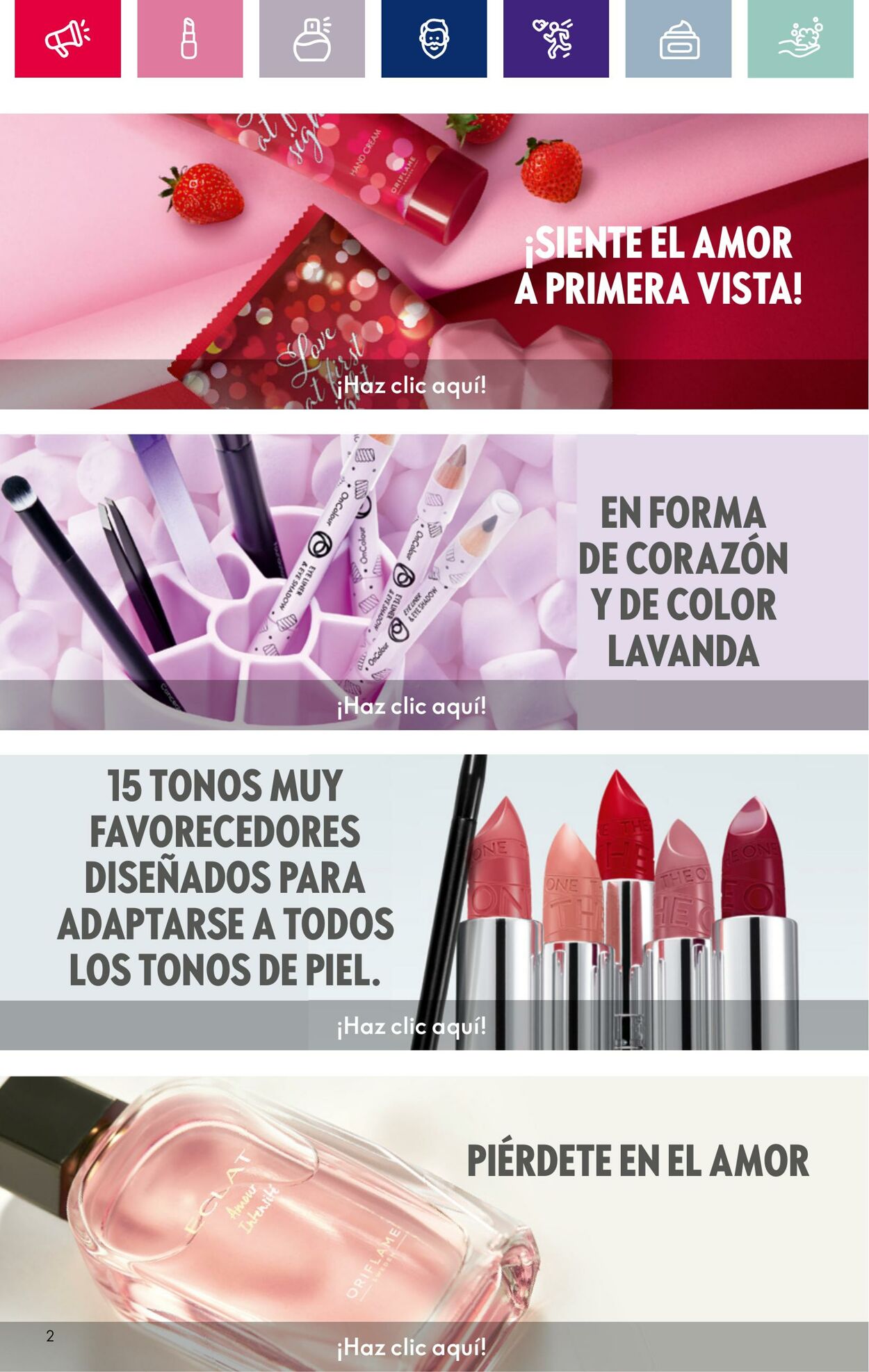 Folleto Oriflame 23.01.2024 - 12.02.2024