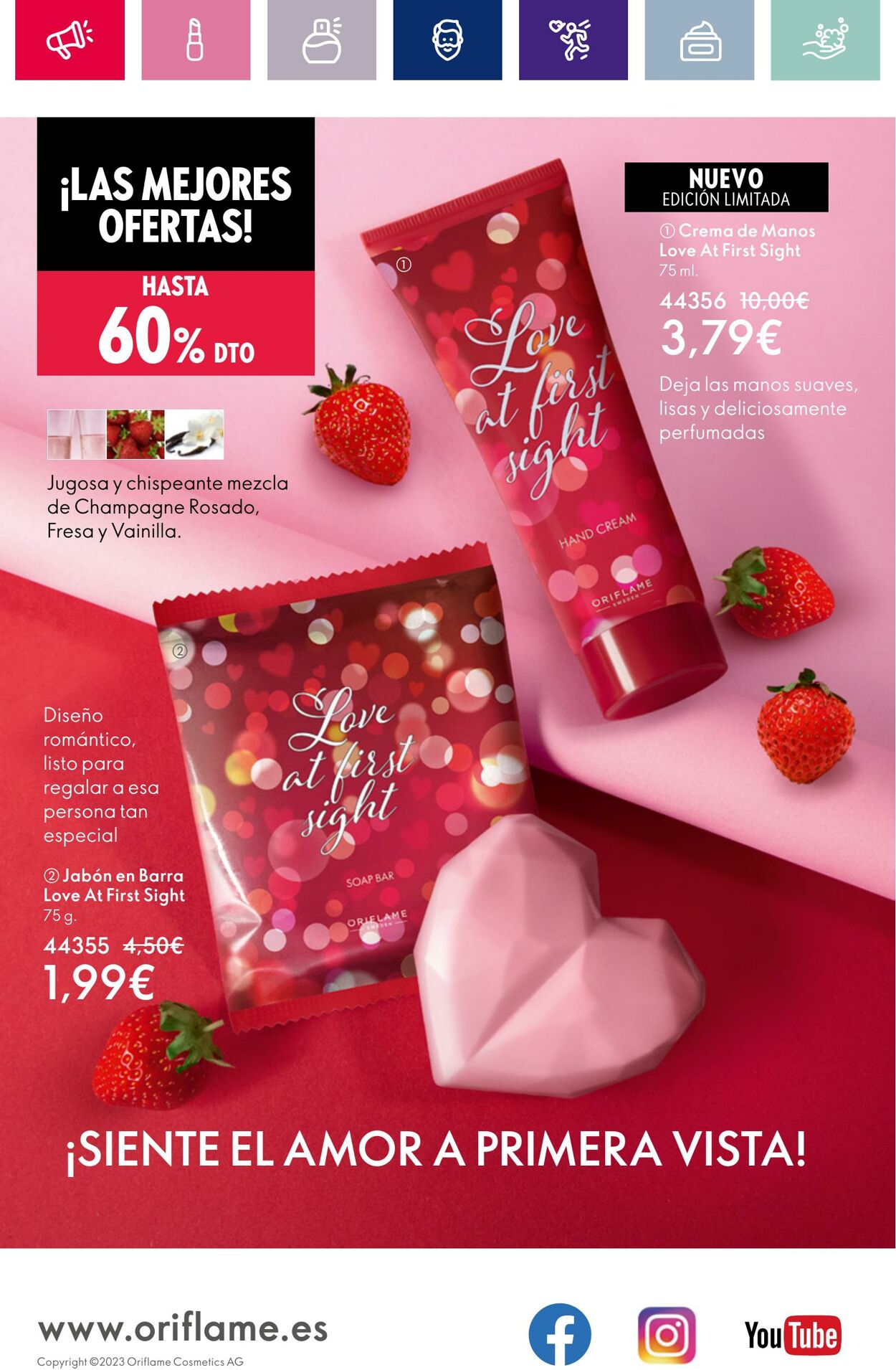 Folleto Oriflame 23.01.2024 - 12.02.2024