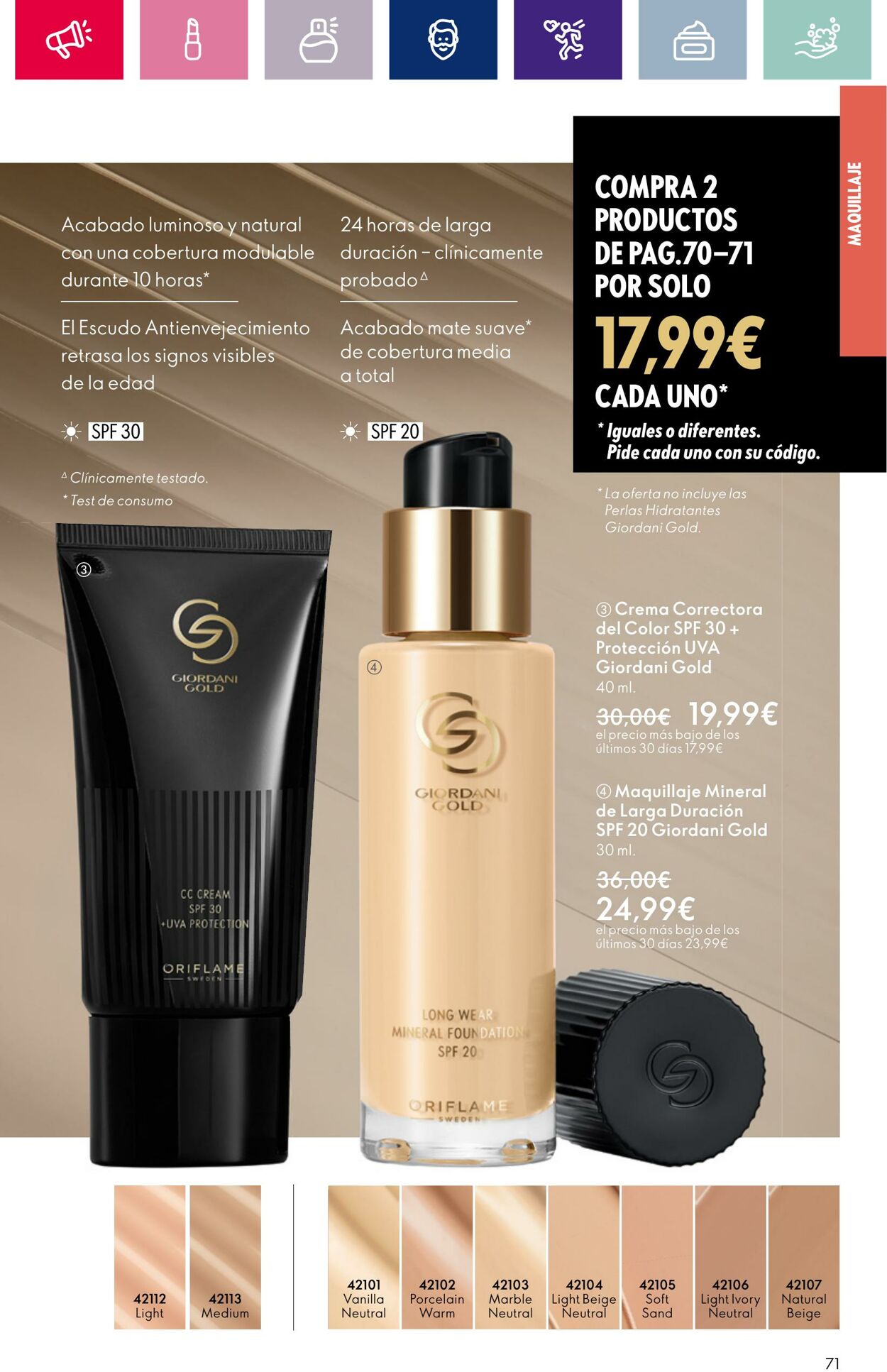 Folleto Oriflame 23.01.2024 - 12.02.2024