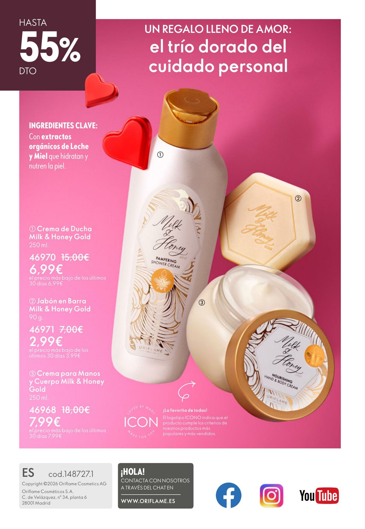 Folleto Oriflame 28.01.2026 - 17.02.2026