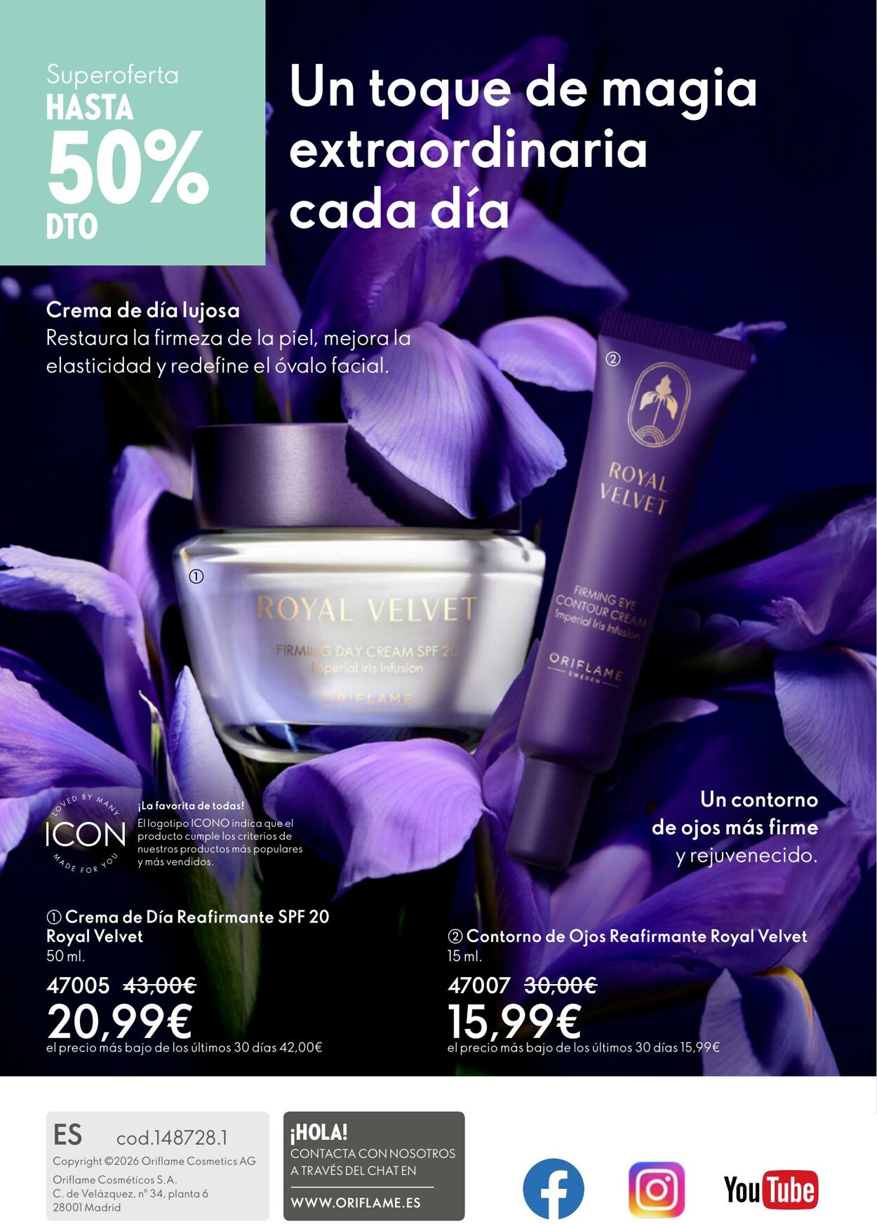 Folleto Oriflame 18.02.2026 - 10.03.2026