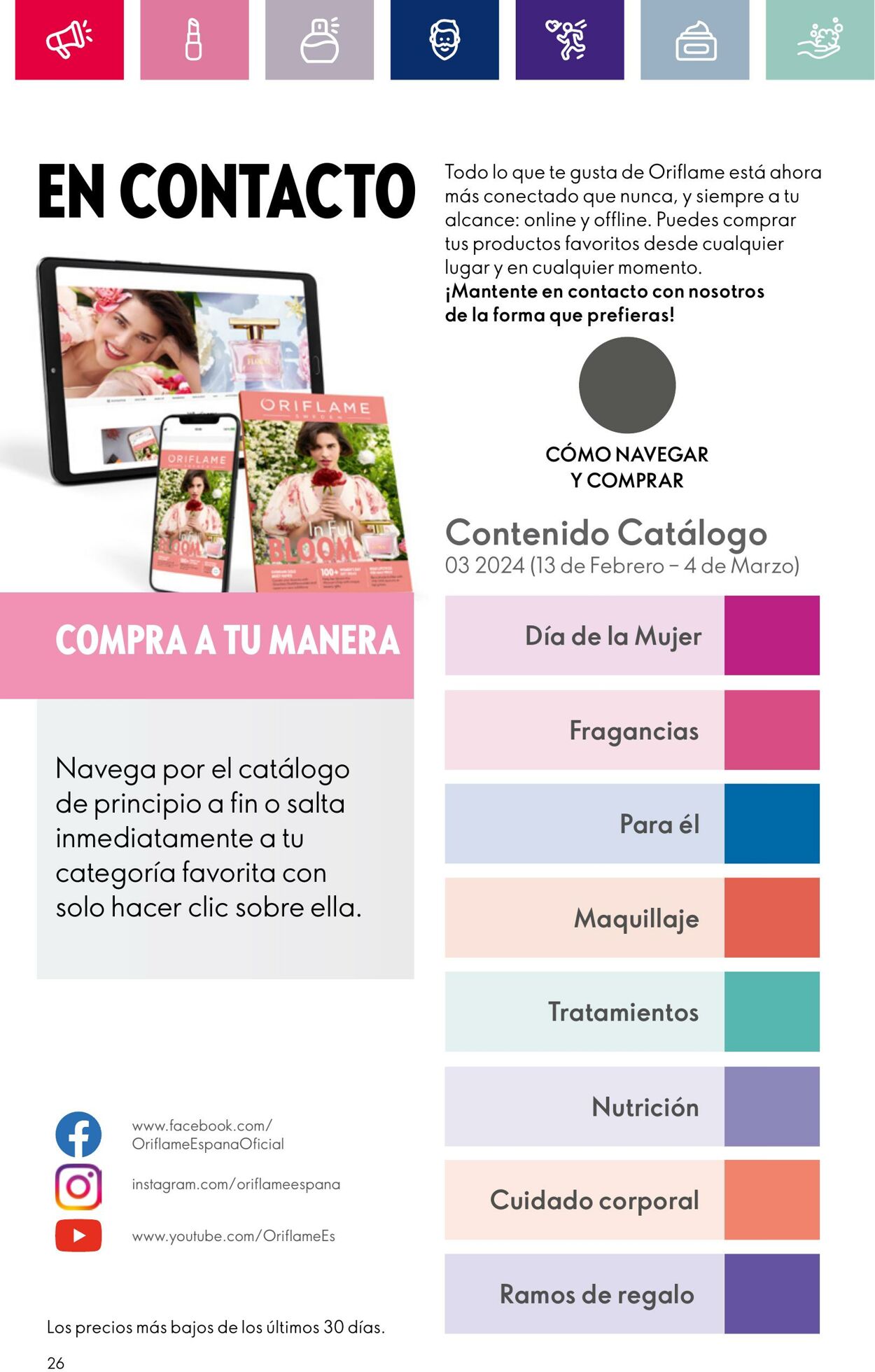 Folleto Oriflame 13.02.2024 - 04.03.2024