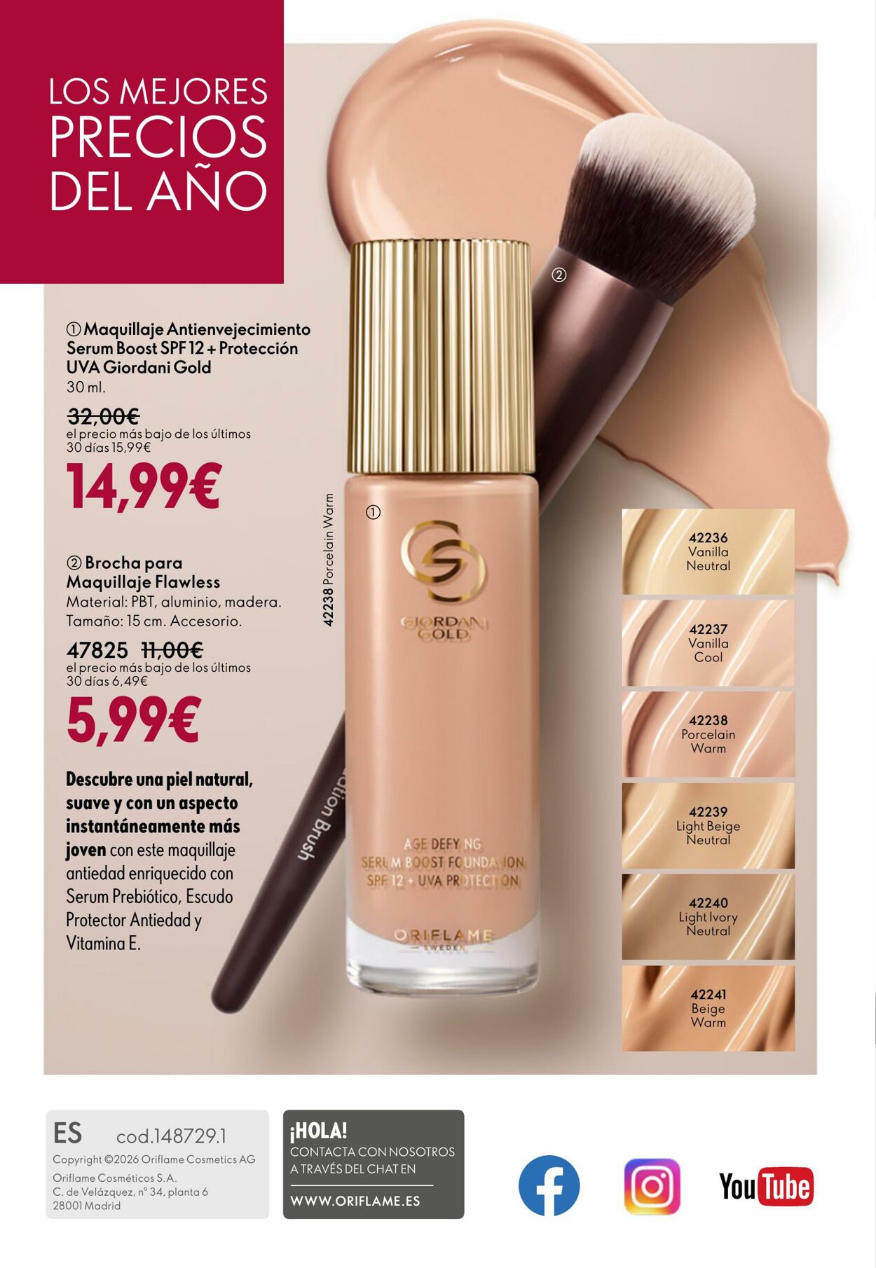 Folleto Oriflame 11.03.2026 - 31.03.2026