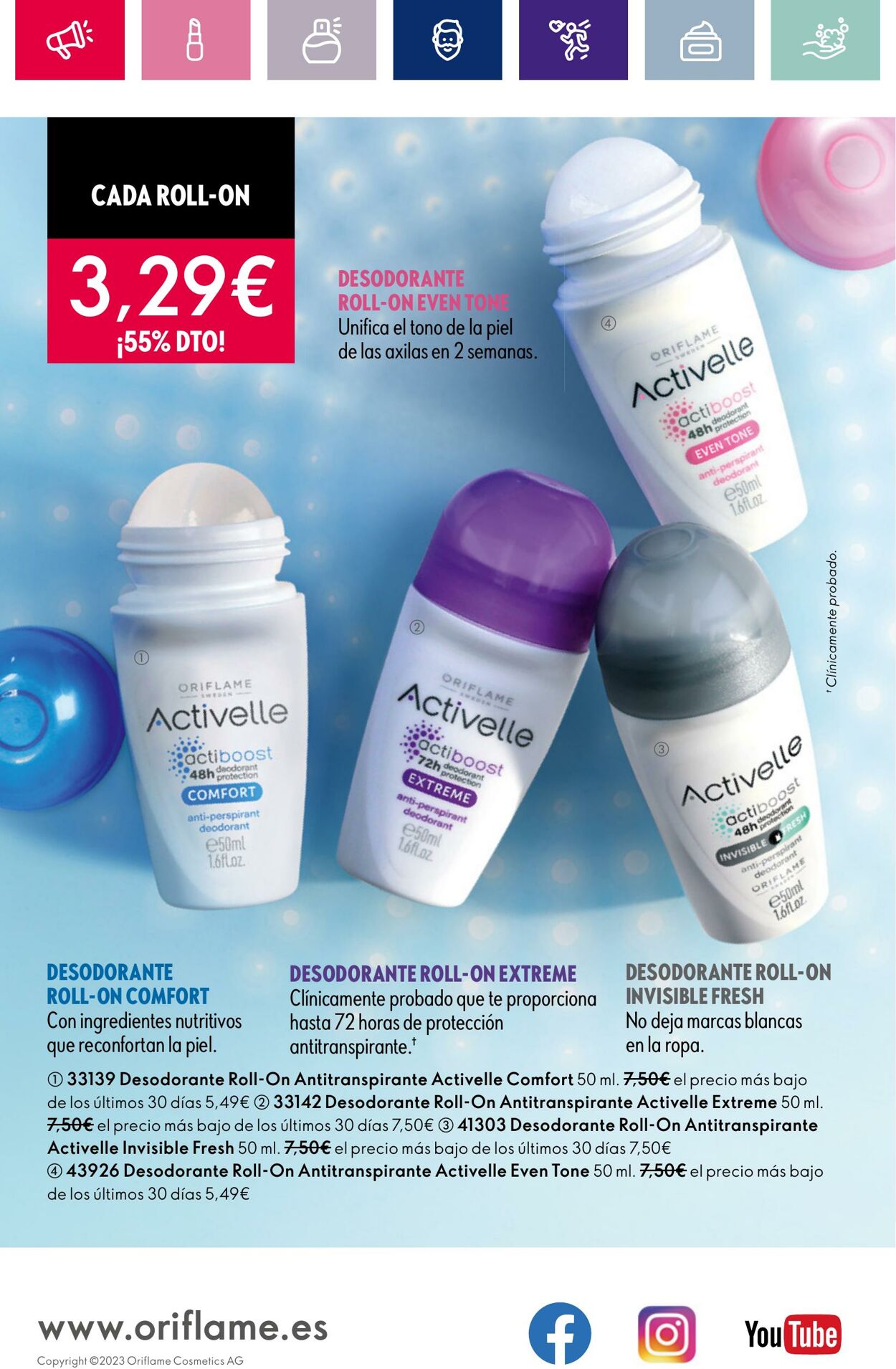 Folleto Oriflame 05.03.2024 - 25.03.2024