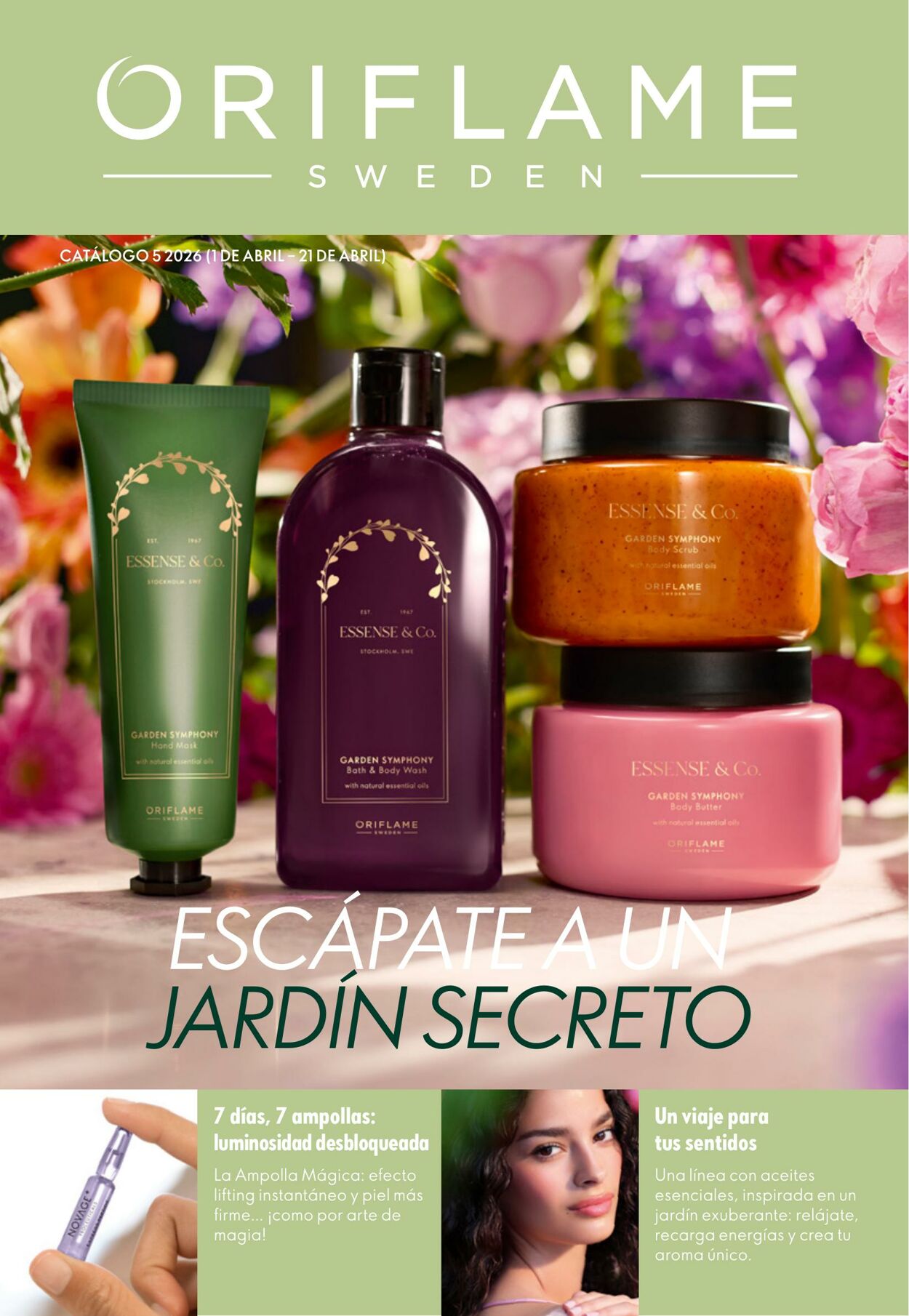 Oriflame Folletos promocionales