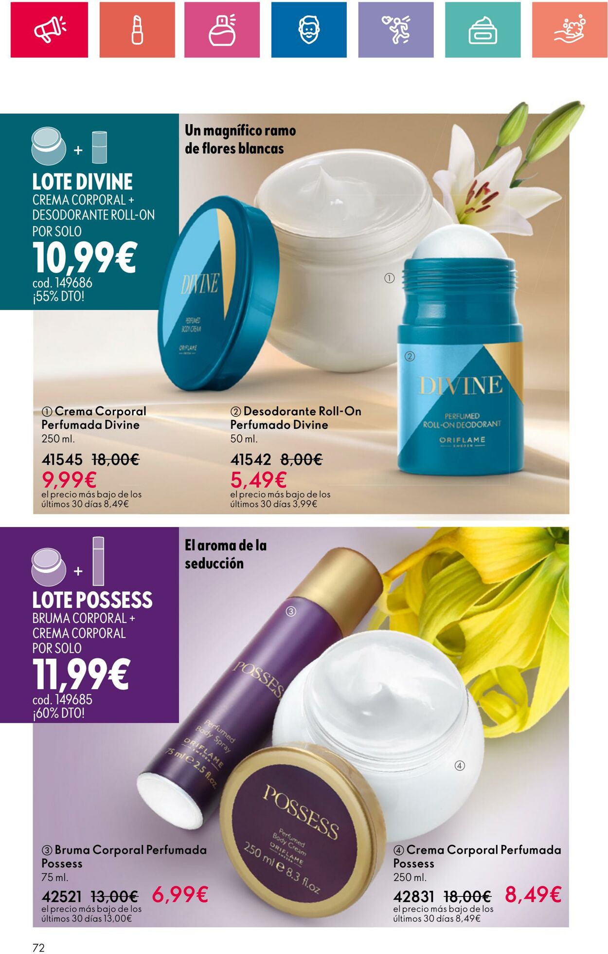 Folleto Oriflame 26.03.2024 - 15.04.2024