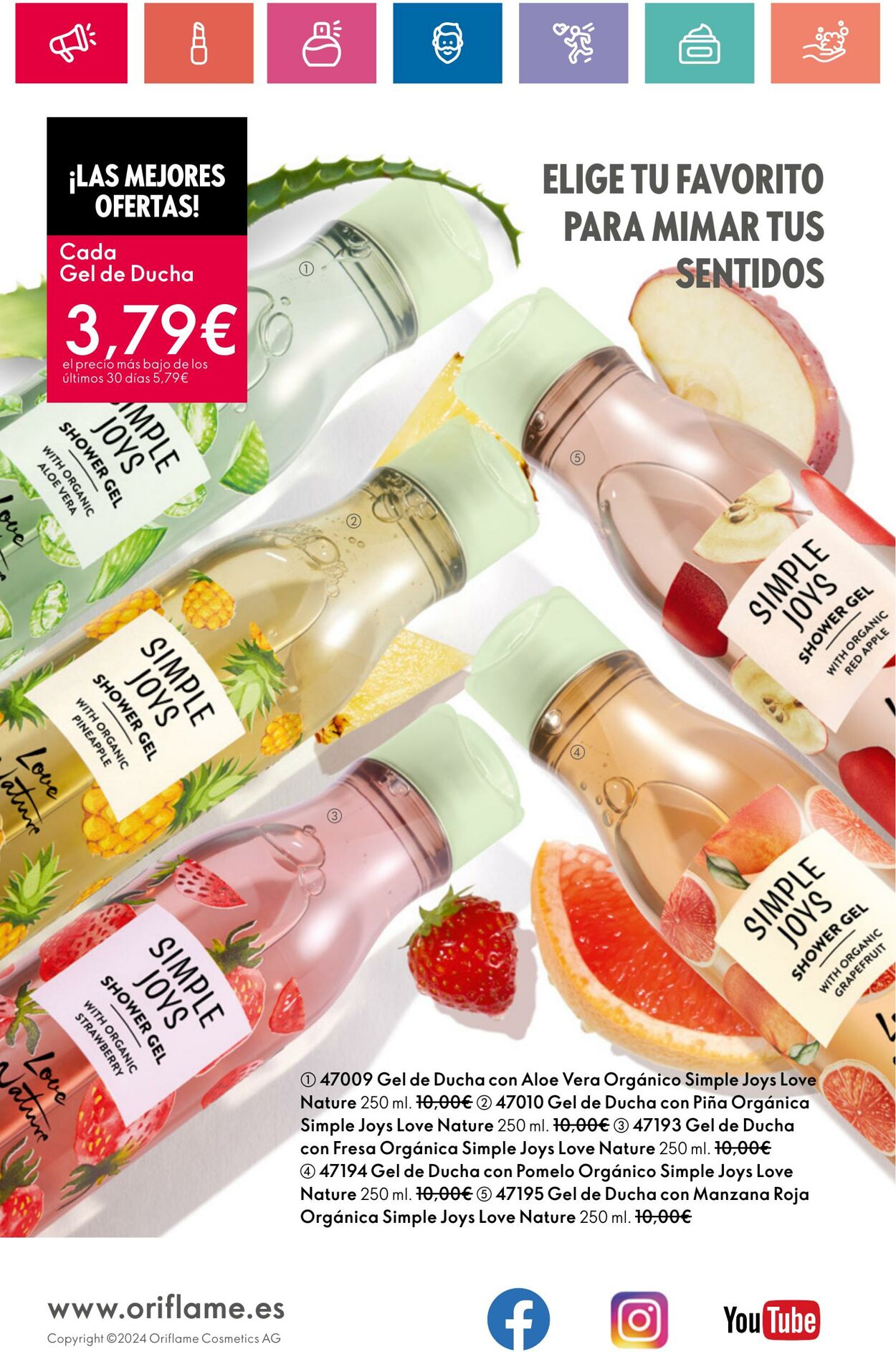 Folleto Oriflame 16.04.2024 - 06.05.2024