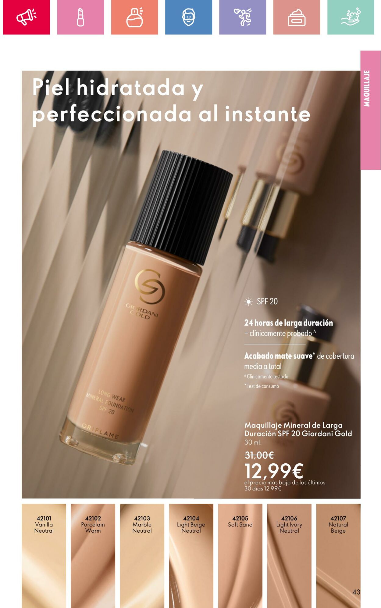 Folleto Oriflame 01.06.2025 - 21.06.2025
