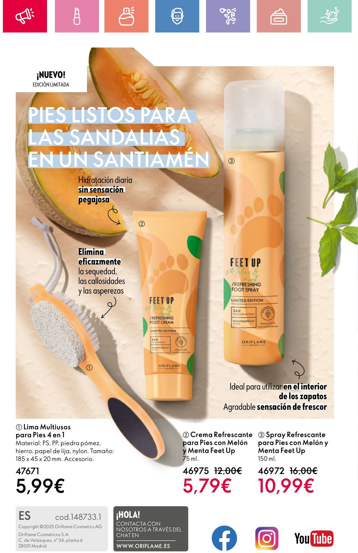 Folleto Oriflame 01.06.2025 - 21.06.2025