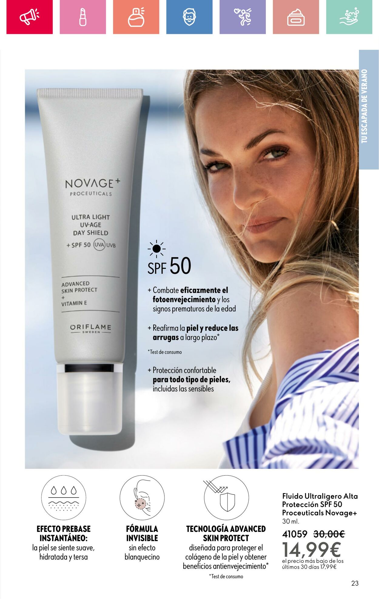Folleto Oriflame 22.06.2025 - 12.07.2025