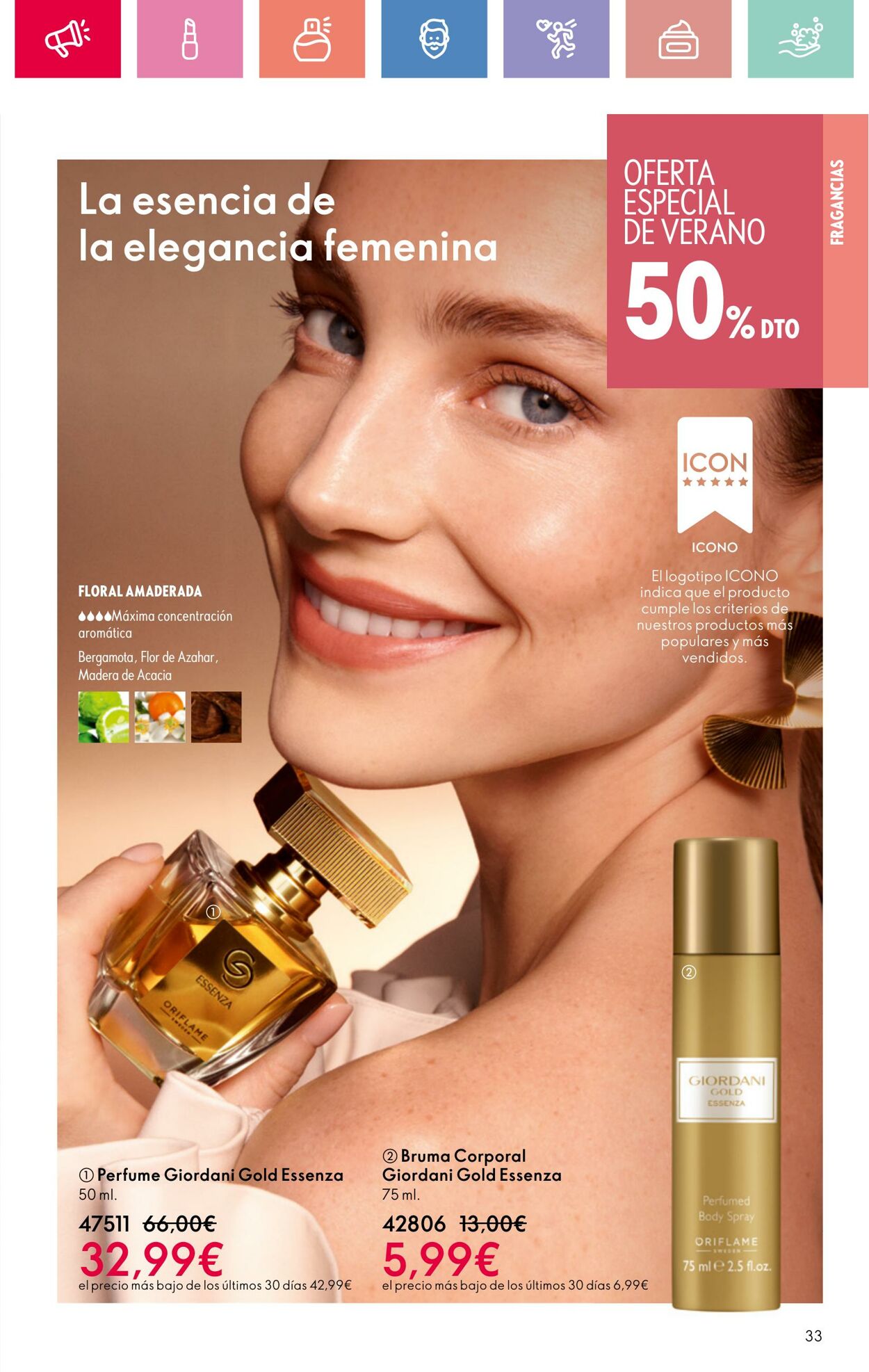 Folleto Oriflame 22.06.2025 - 12.07.2025